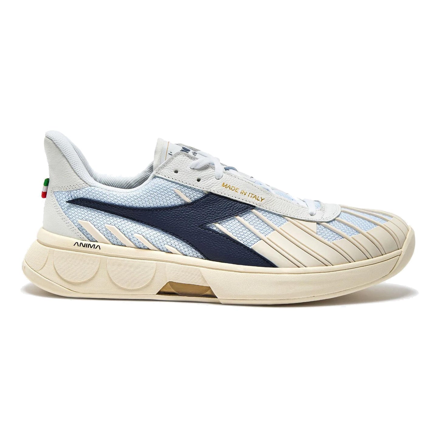 Diadora B. Elite Star Made In Italy All Court Shoe Men-White,Blue