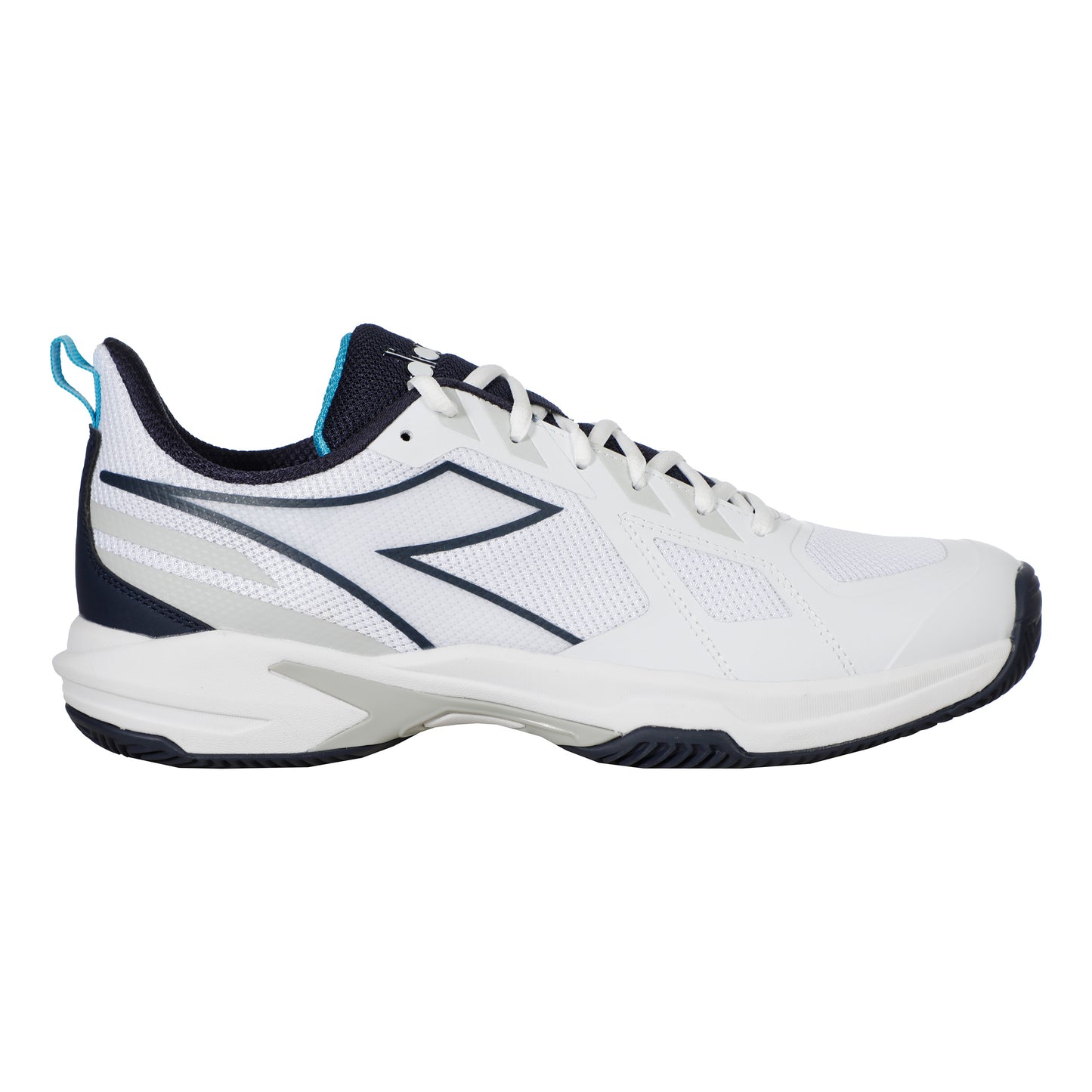 Diadora Trofeo 3 Clay Court Shoe Men-White,Dark Blue