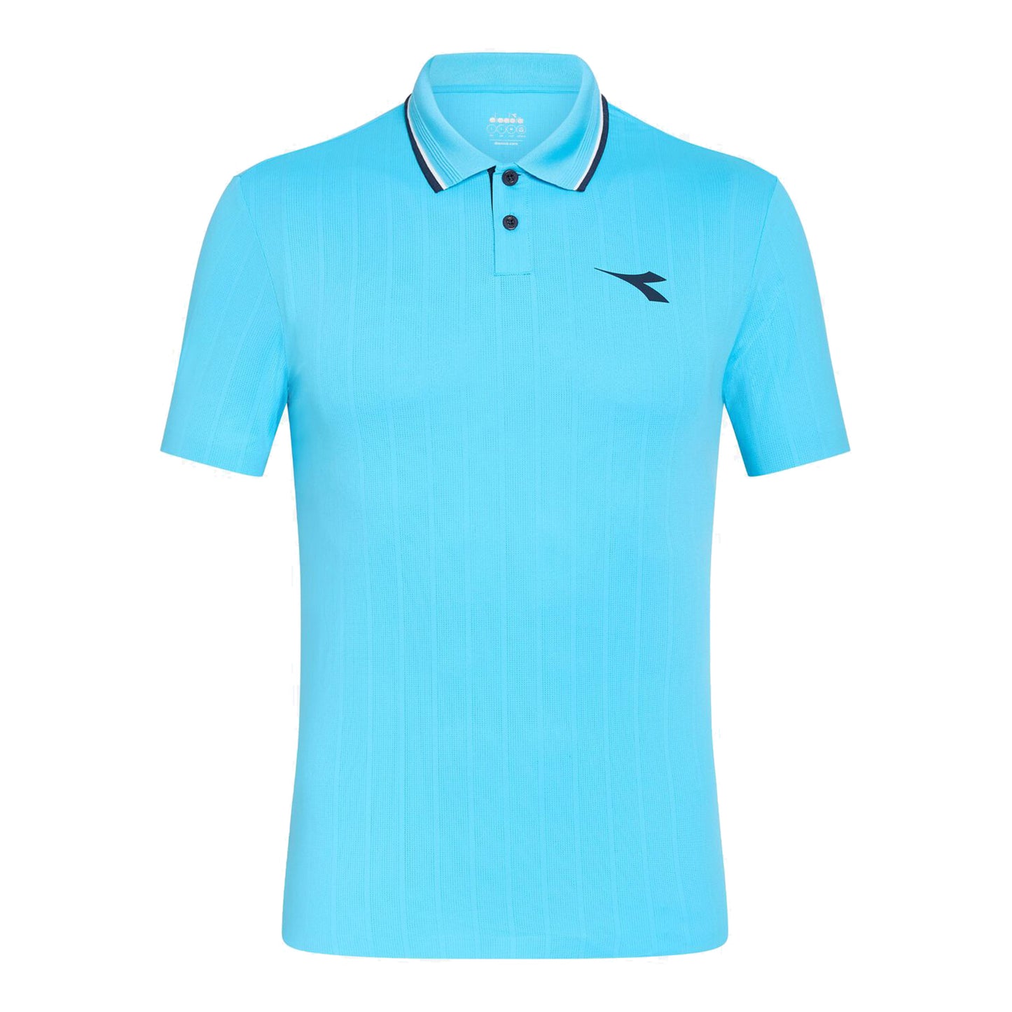 Diadora Icon Polo Men-Light Blue