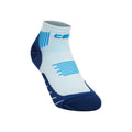 Core Low Cut 5.0 Kompressions-Socken Damen - hellblau, dunkelblau