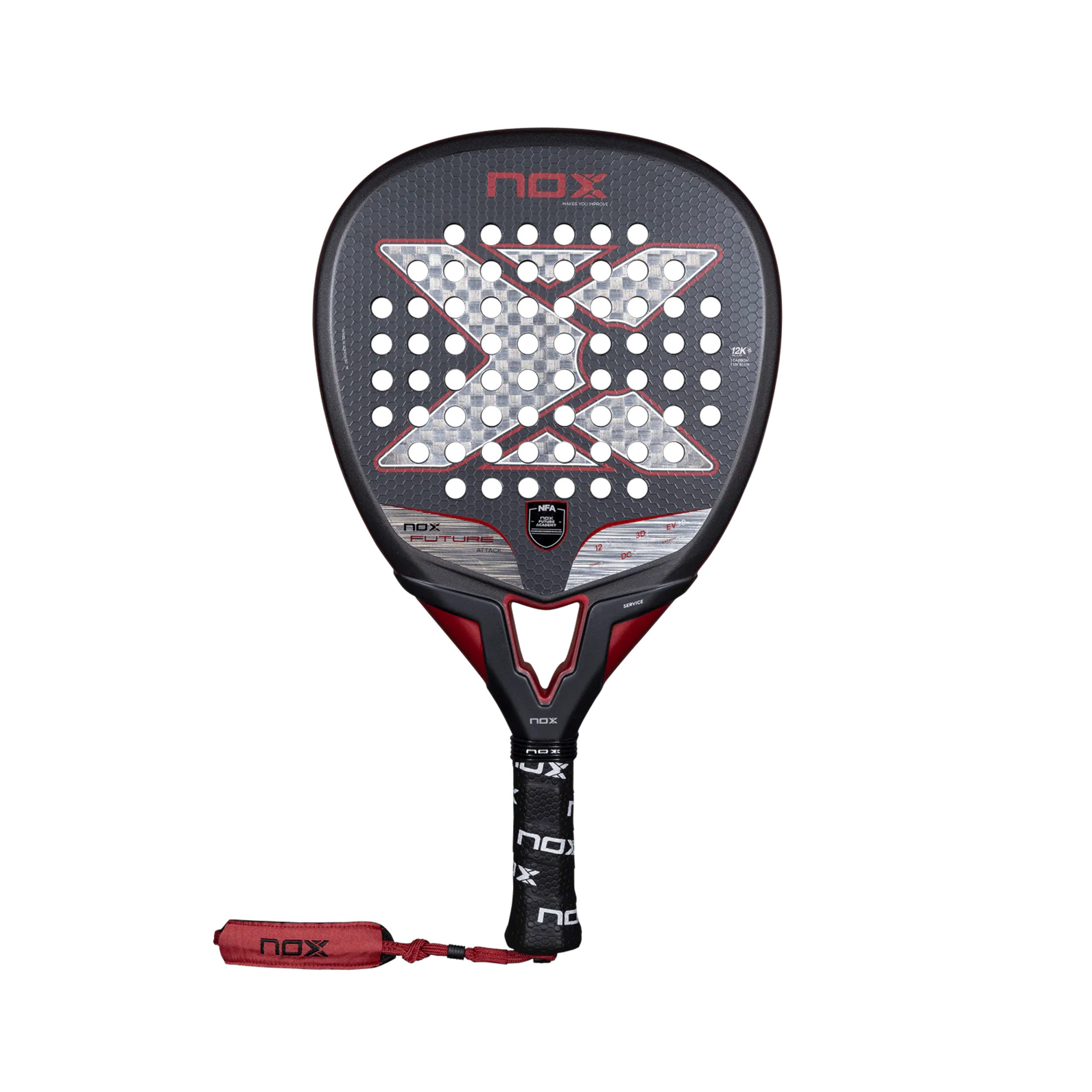 NOX Future 12K Alum Attack NFA Edition Padel racket
