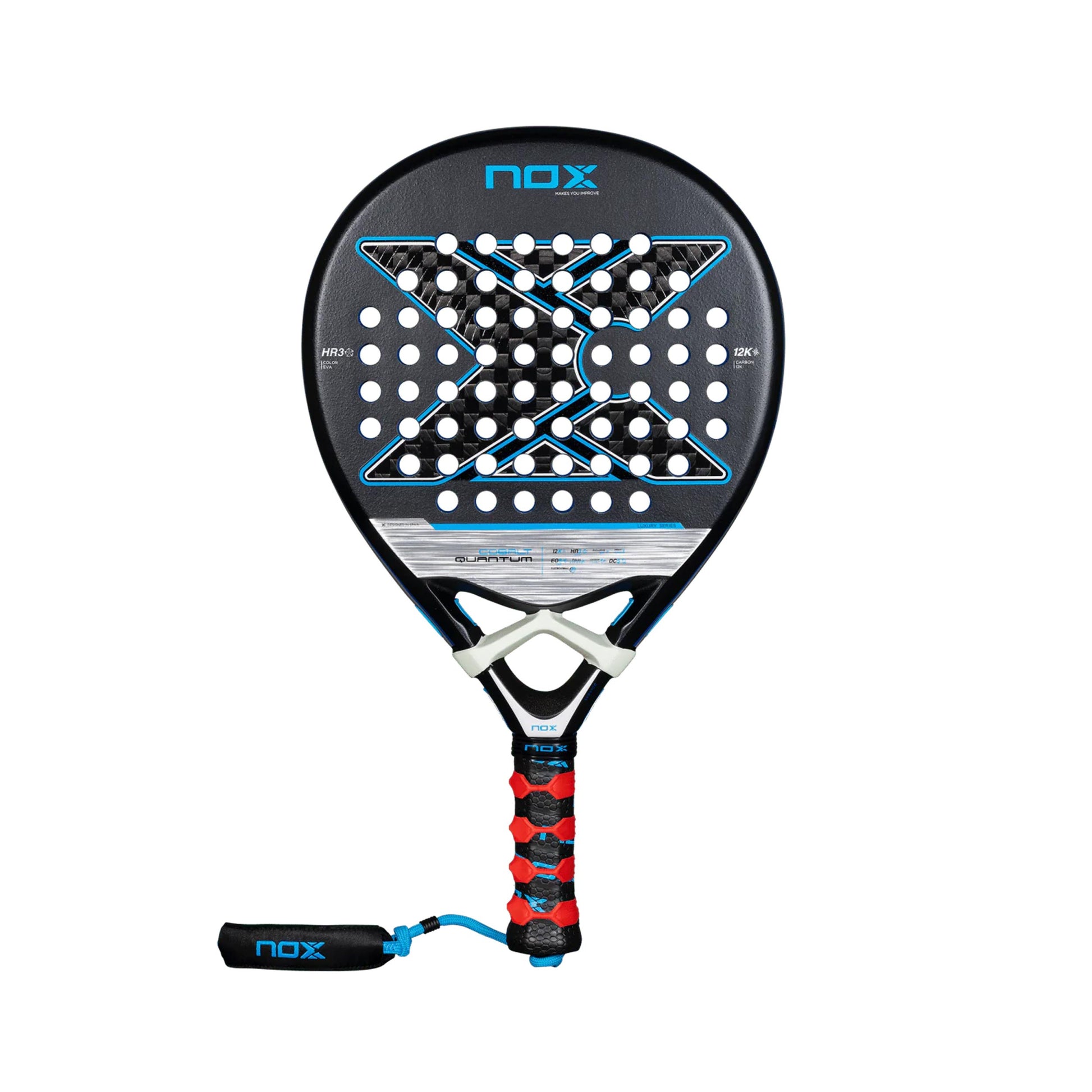 NOX Quantum Cobalt 12K Padel racket Used racket