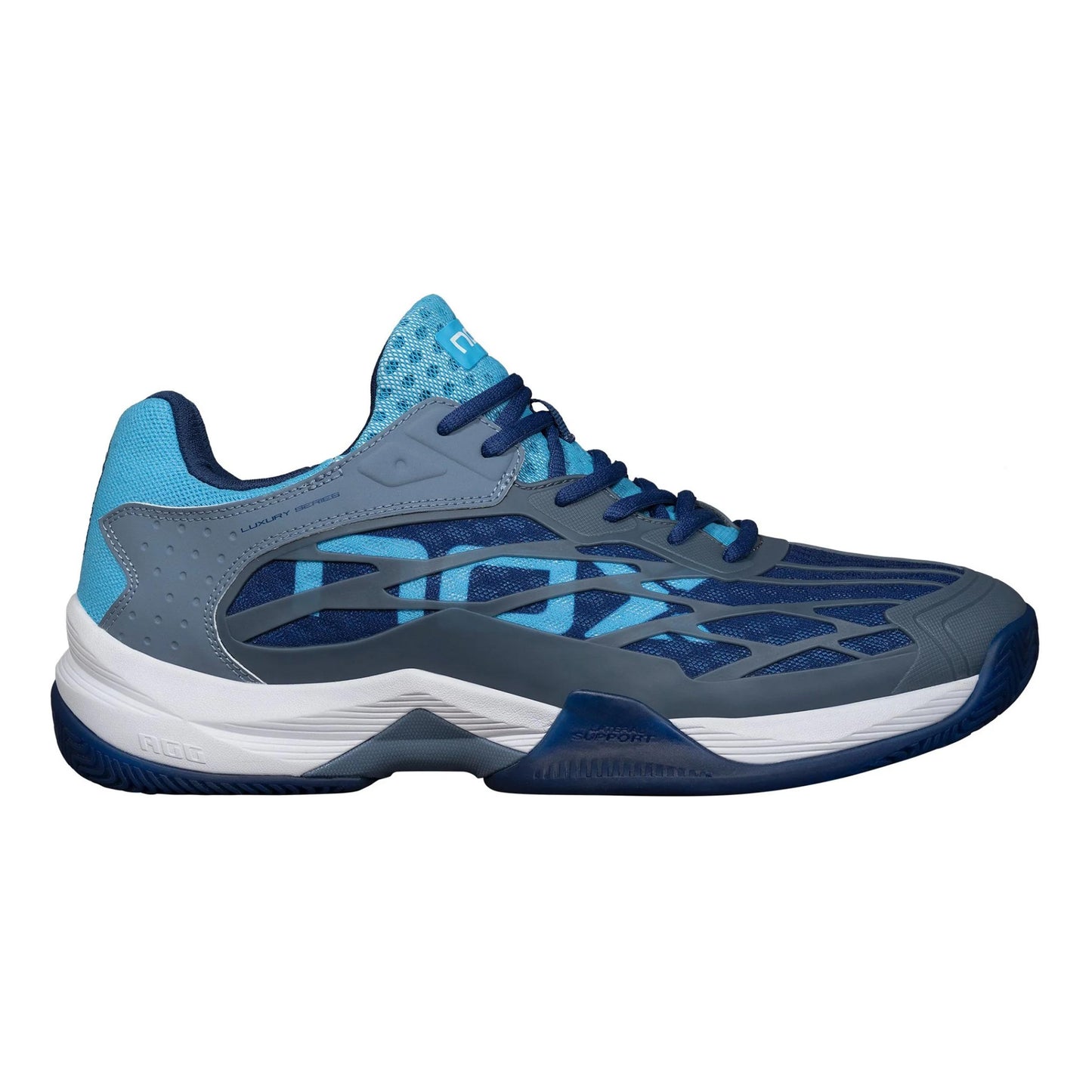 NOX AT10 LUX Padel Shoe-Dark Blue,Light Blue