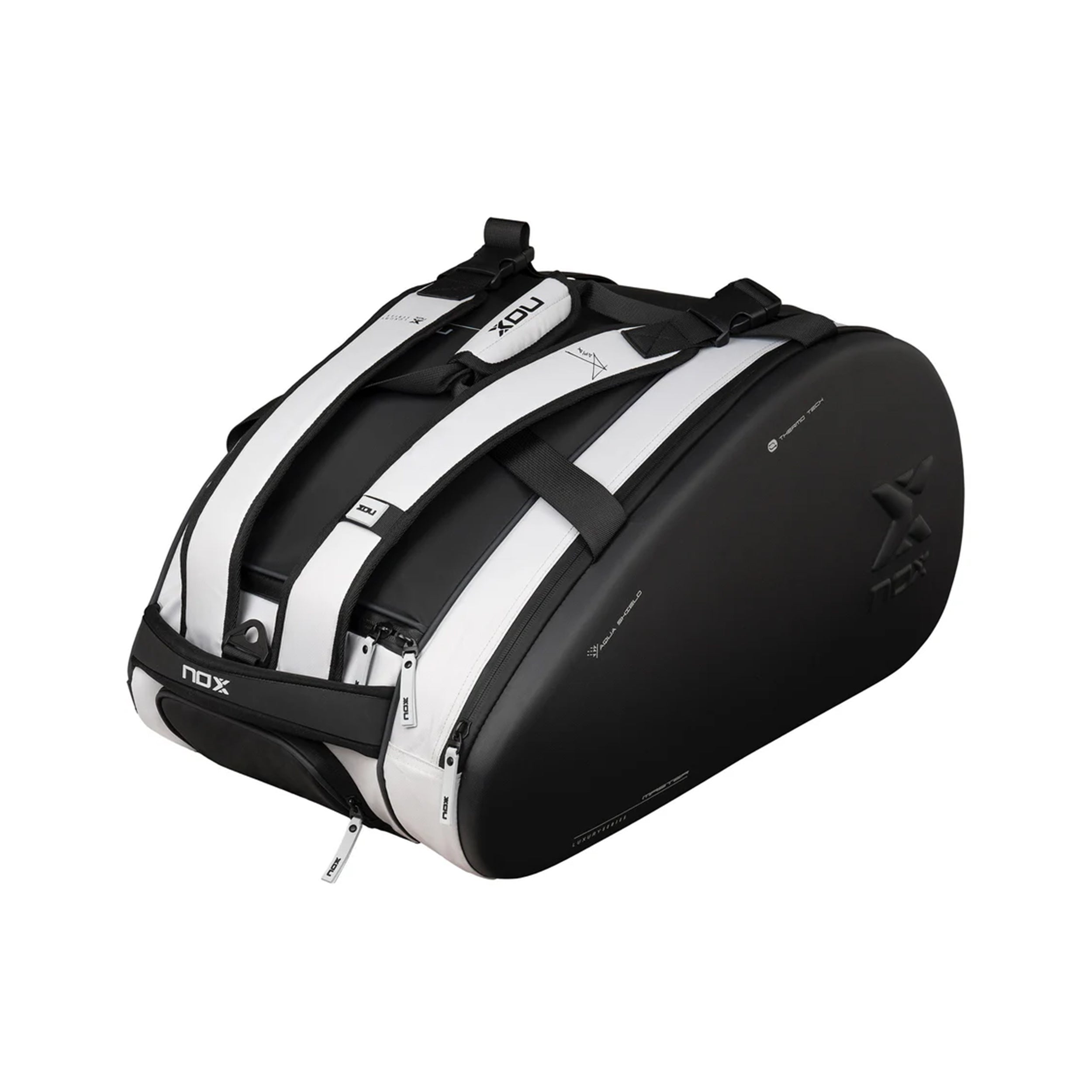 NOX Master Series Padel Racket Bag-Black,Grey