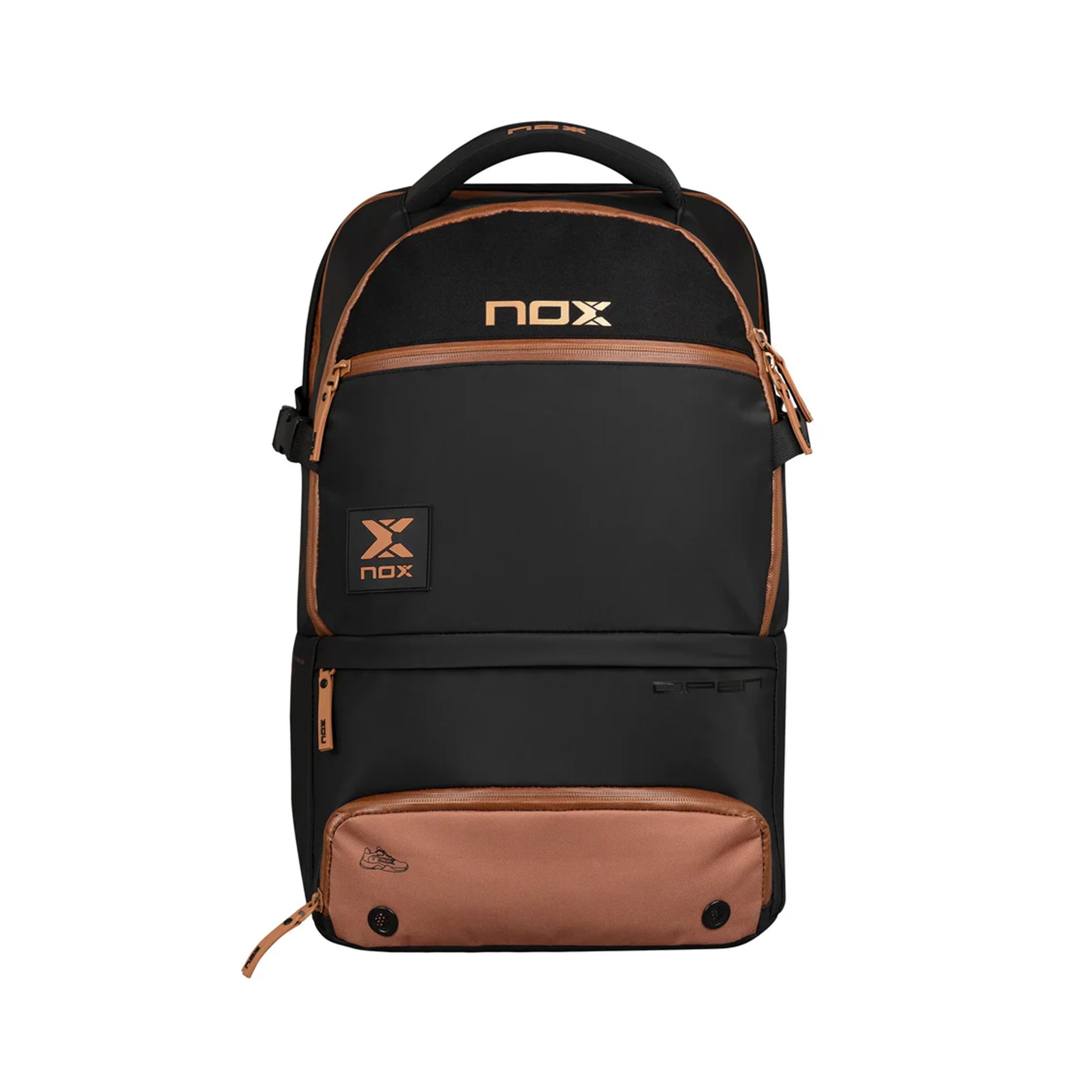 NOX Open Series Backpack-Black,Bronze