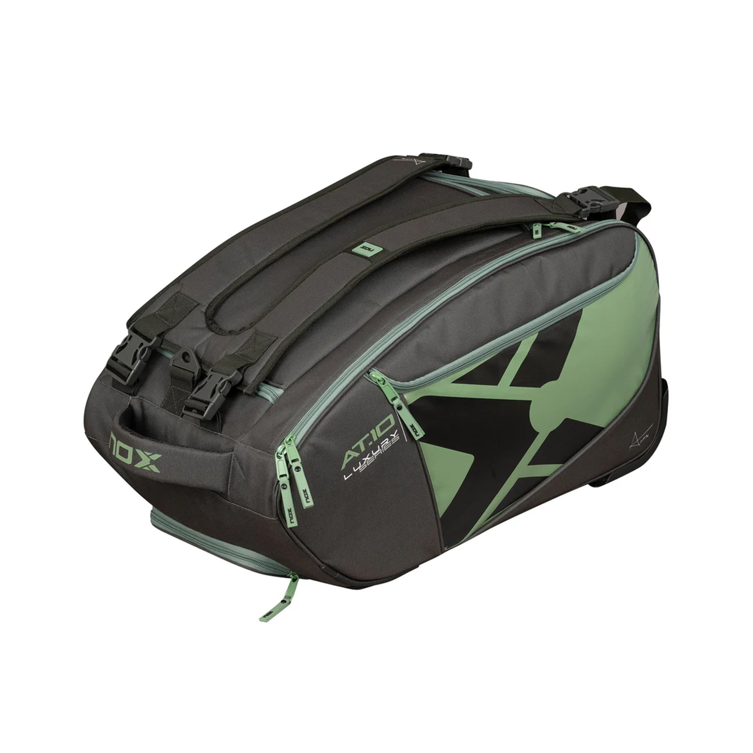 NOX AT10 Competition Padel Racket Bag-Black,Olive