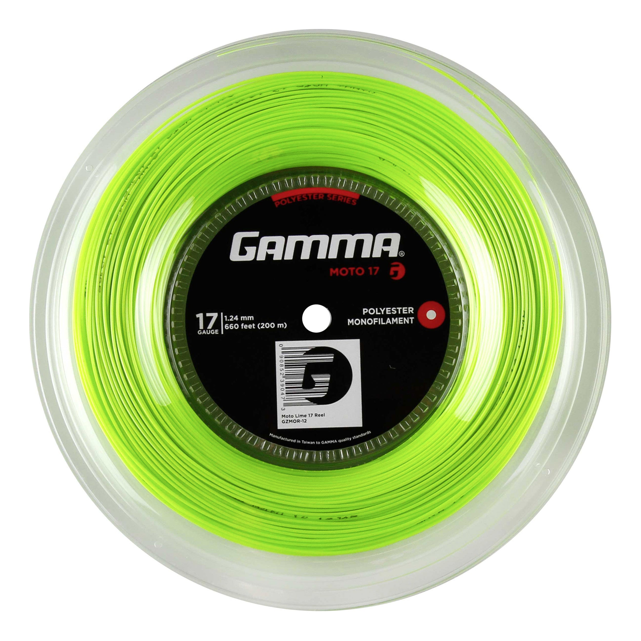 Gamma Moto String Reel 200m-Lime
