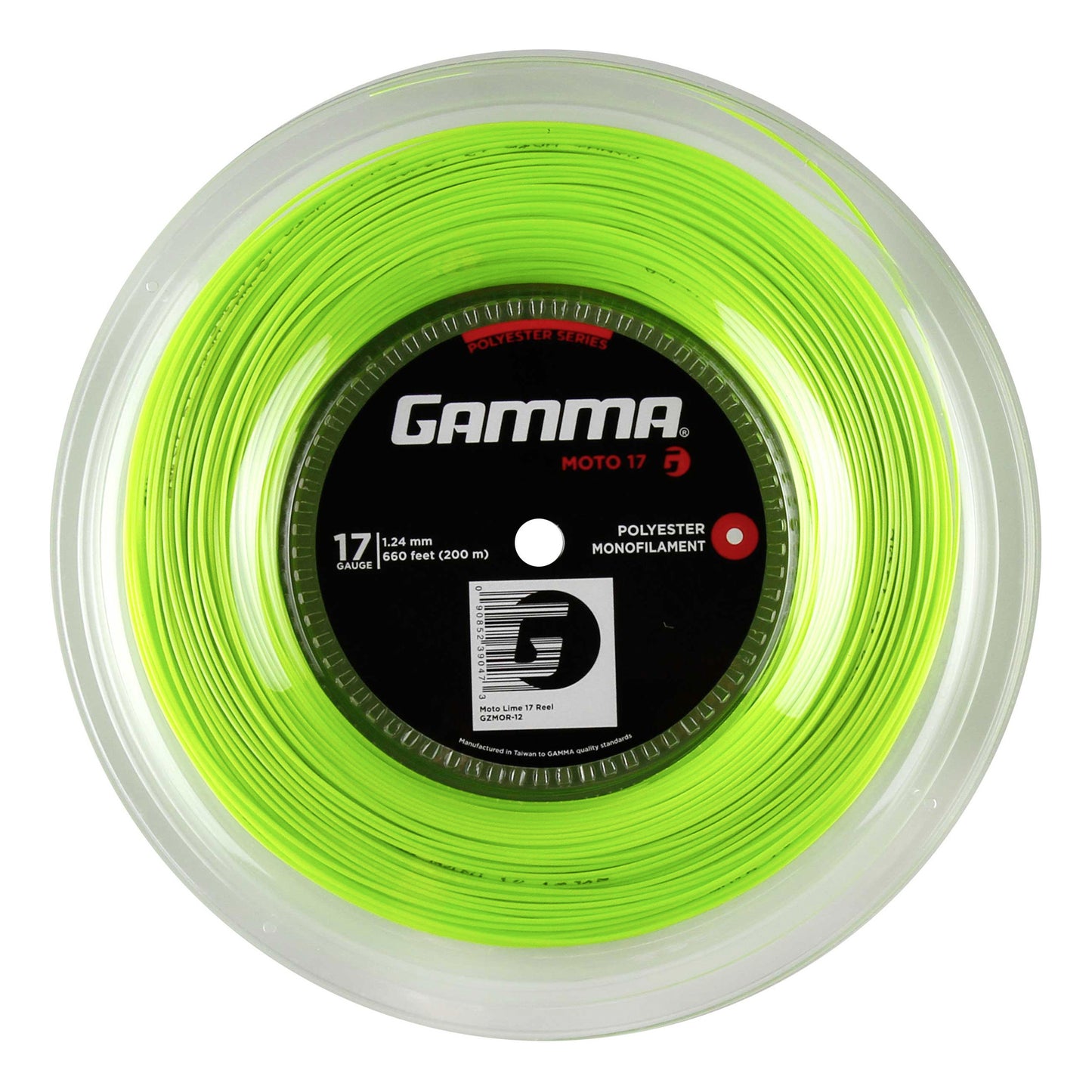 Gamma Moto String Reel 200m-Lime
