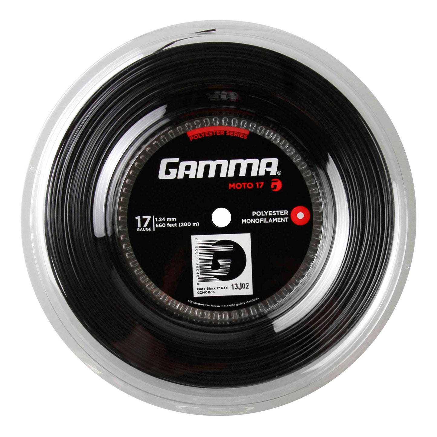 Gamma Moto String Reel 200m-Black