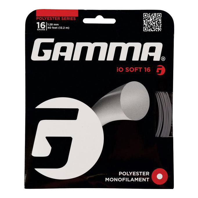 Gamma IO Soft Charcoal String Set 12,2m-Grey
