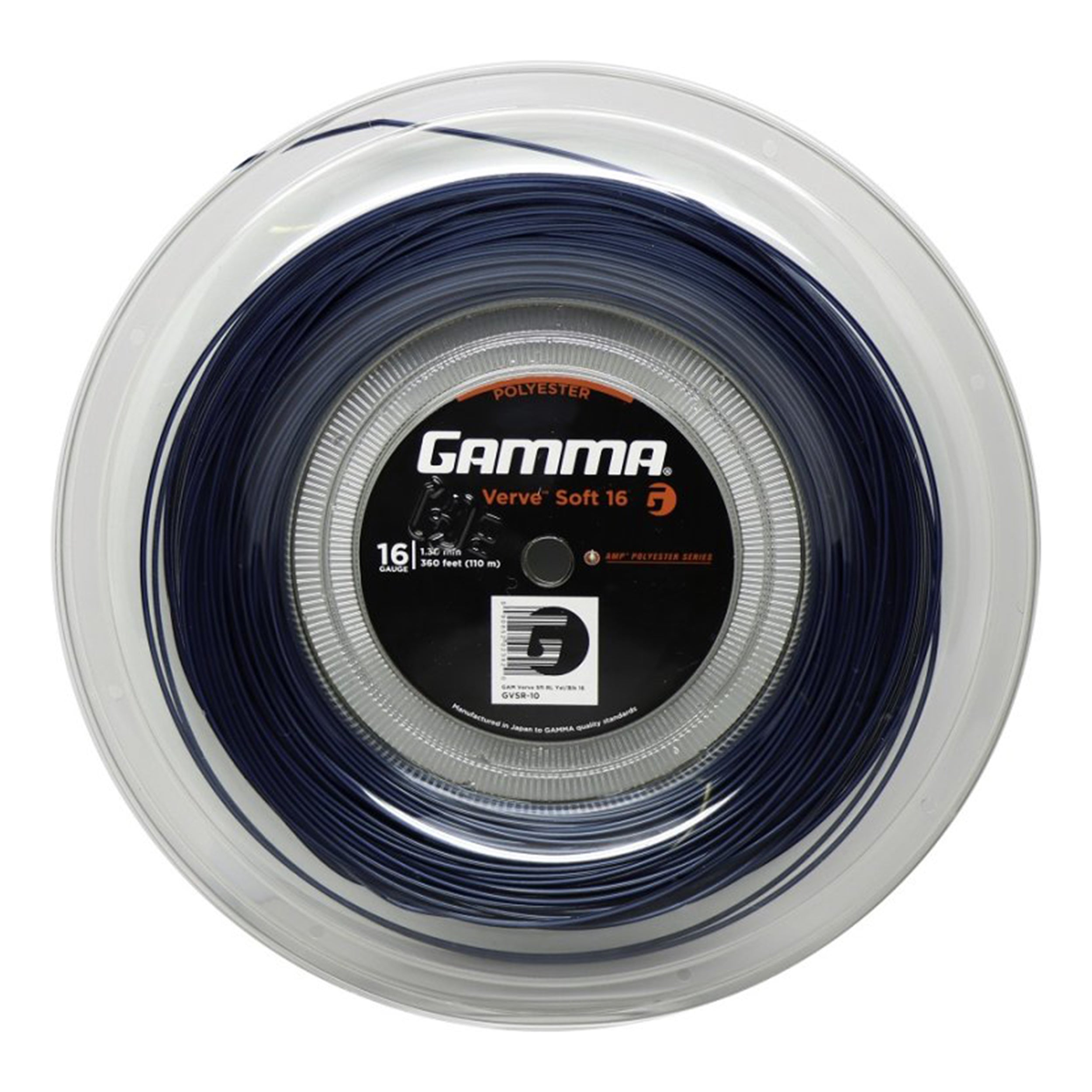 Gamma Verve Soft String Reel 110m-Black,Blue