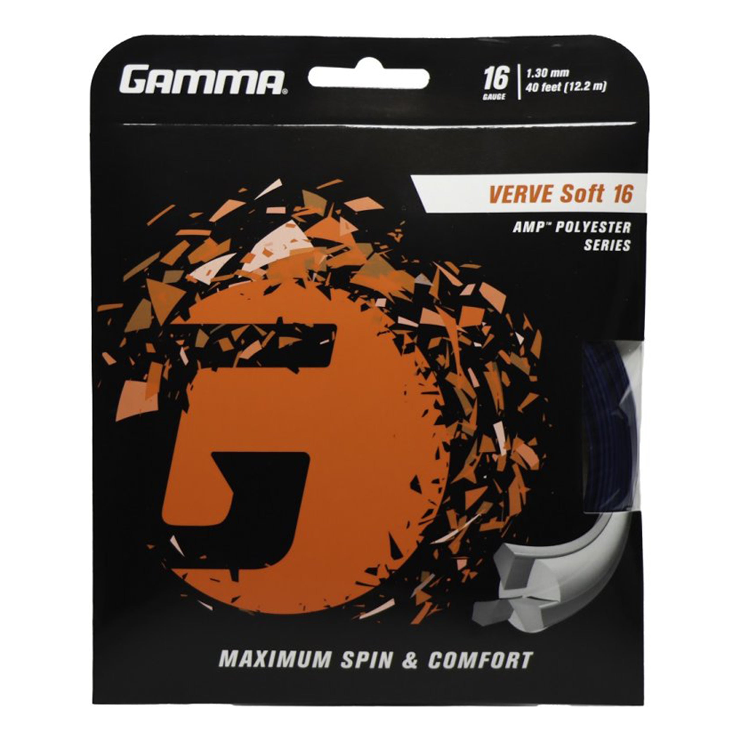 Gamma Verve Soft String Set 12,2m-Black,Blue