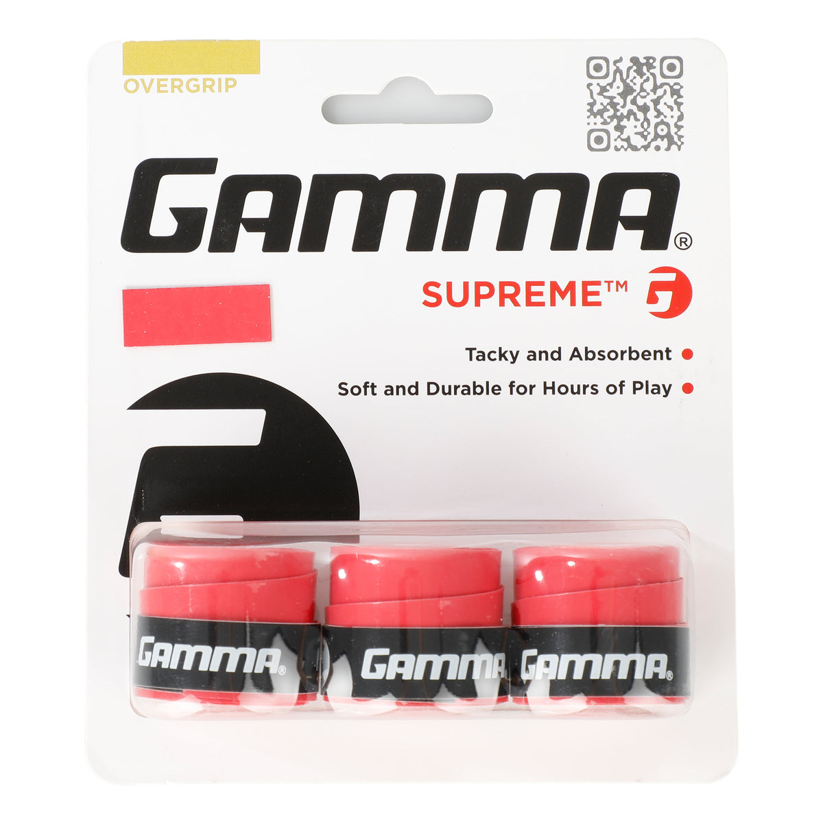 Gamma Supreme 3er Pack-Rot
