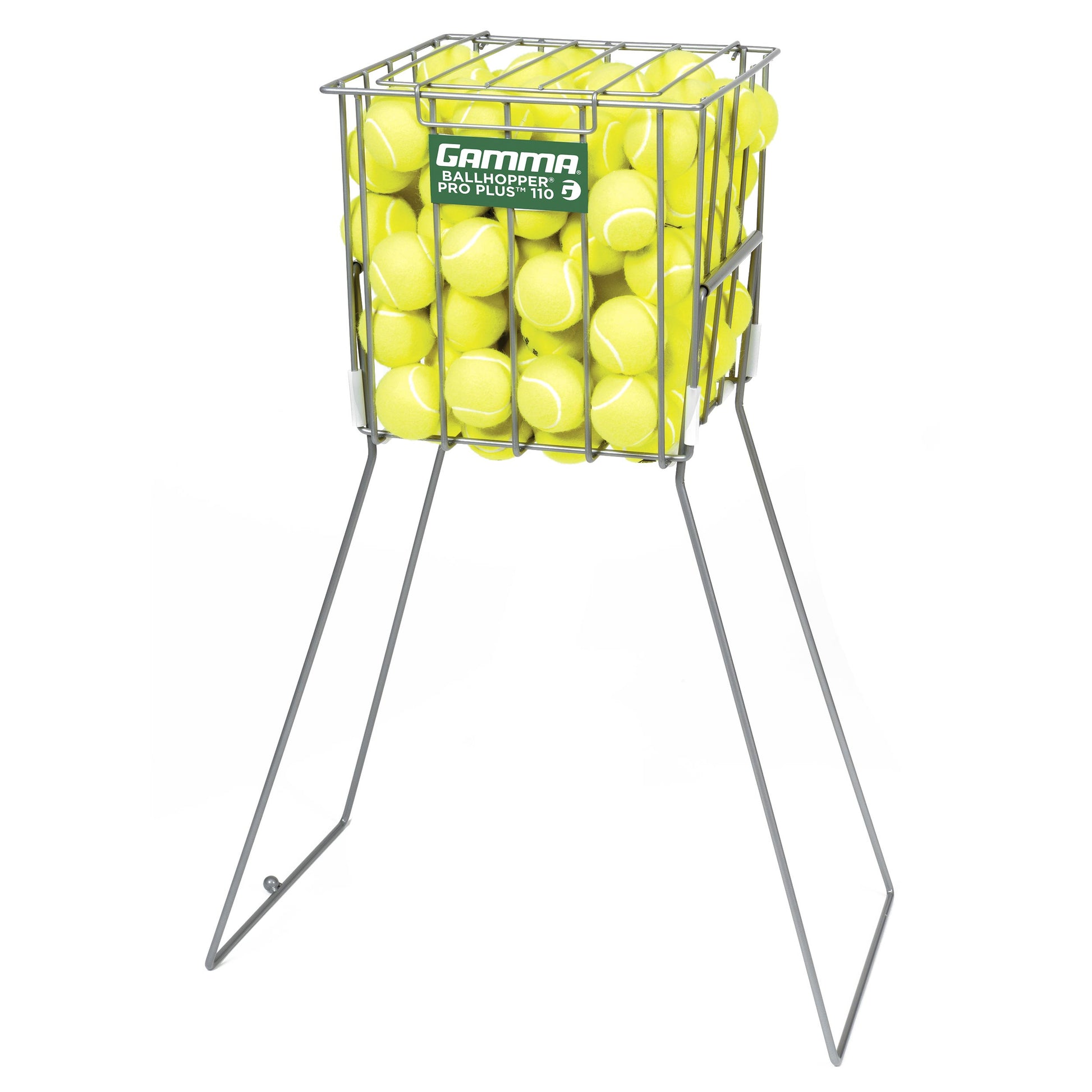 Gamma Ballhopper Pro Plus 110 Ball Basket-Anthracite