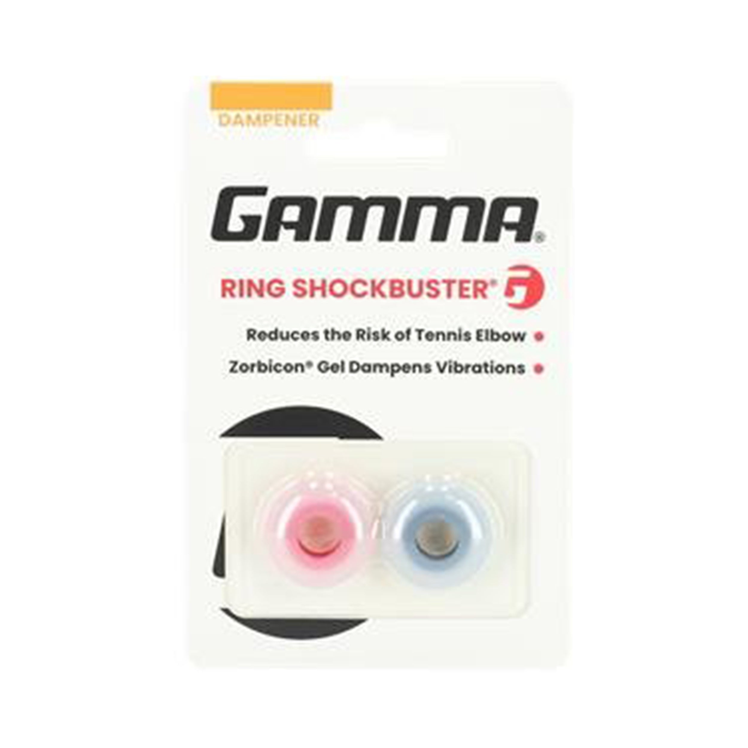 Gamma Ring Shockbuster Dampener-Red,Black