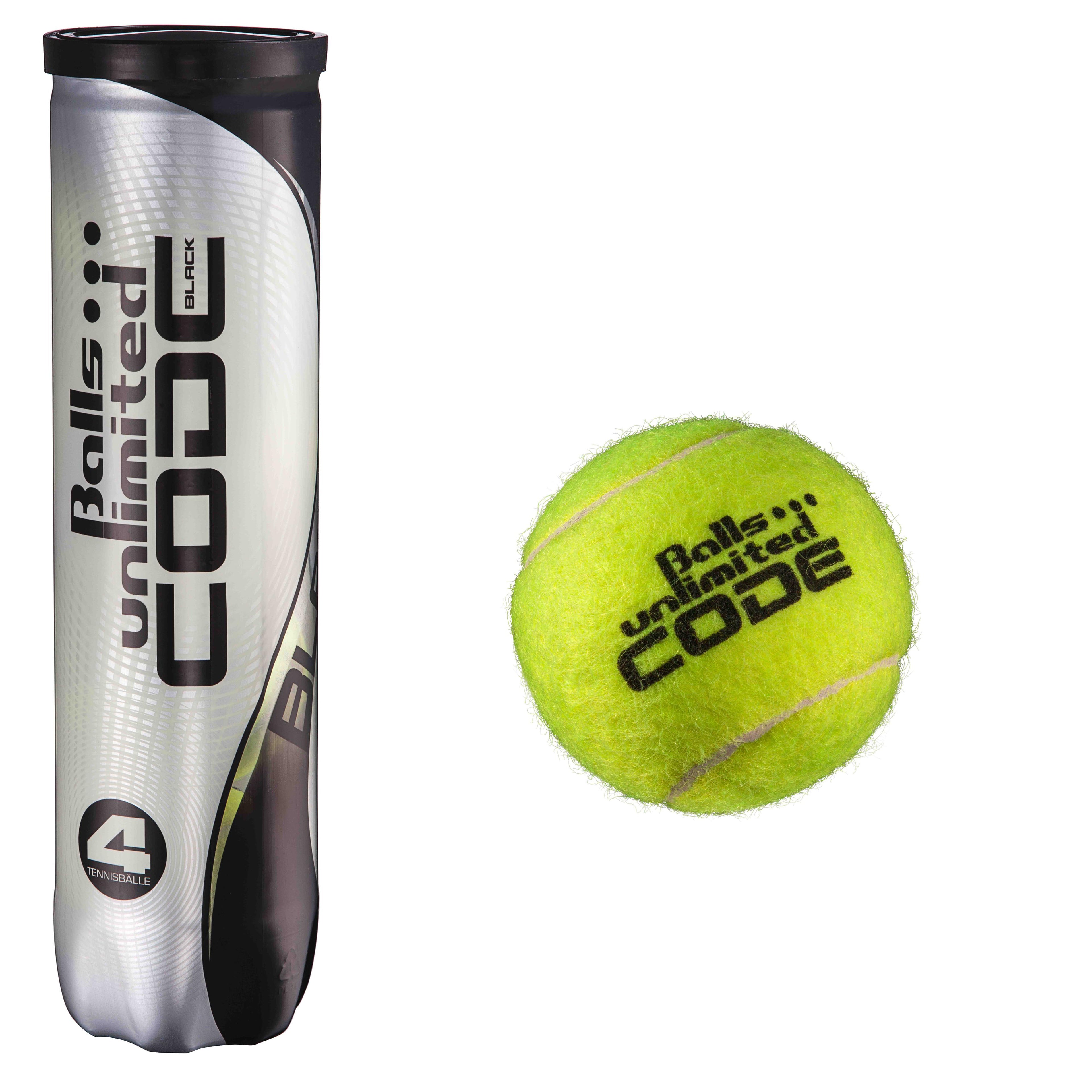 Balls Unlimited Code Black 4 Ball Tube