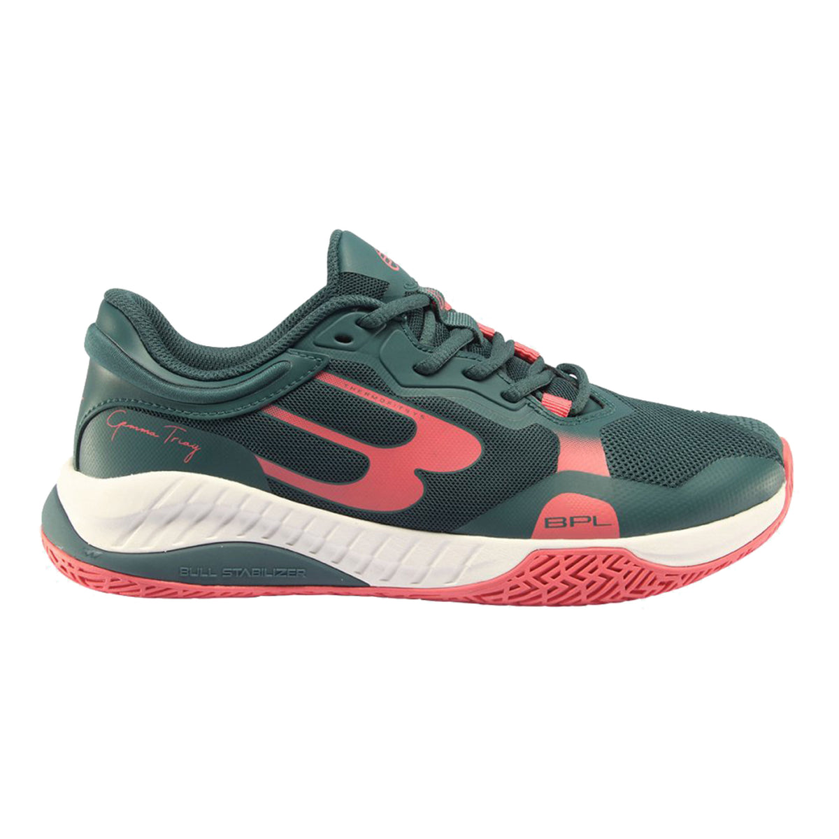 Bullpadel Elite Padelschuh Damen - grün,