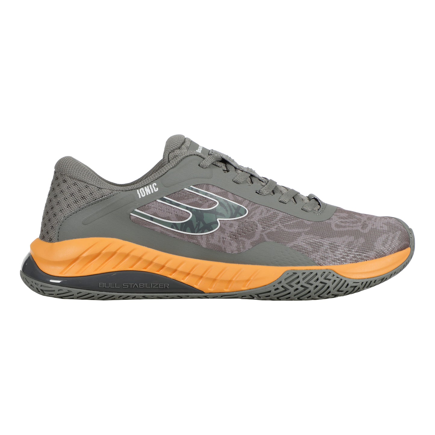 Bullpadel IONIC 25V Padelschuh Herren-Grau,Gelb