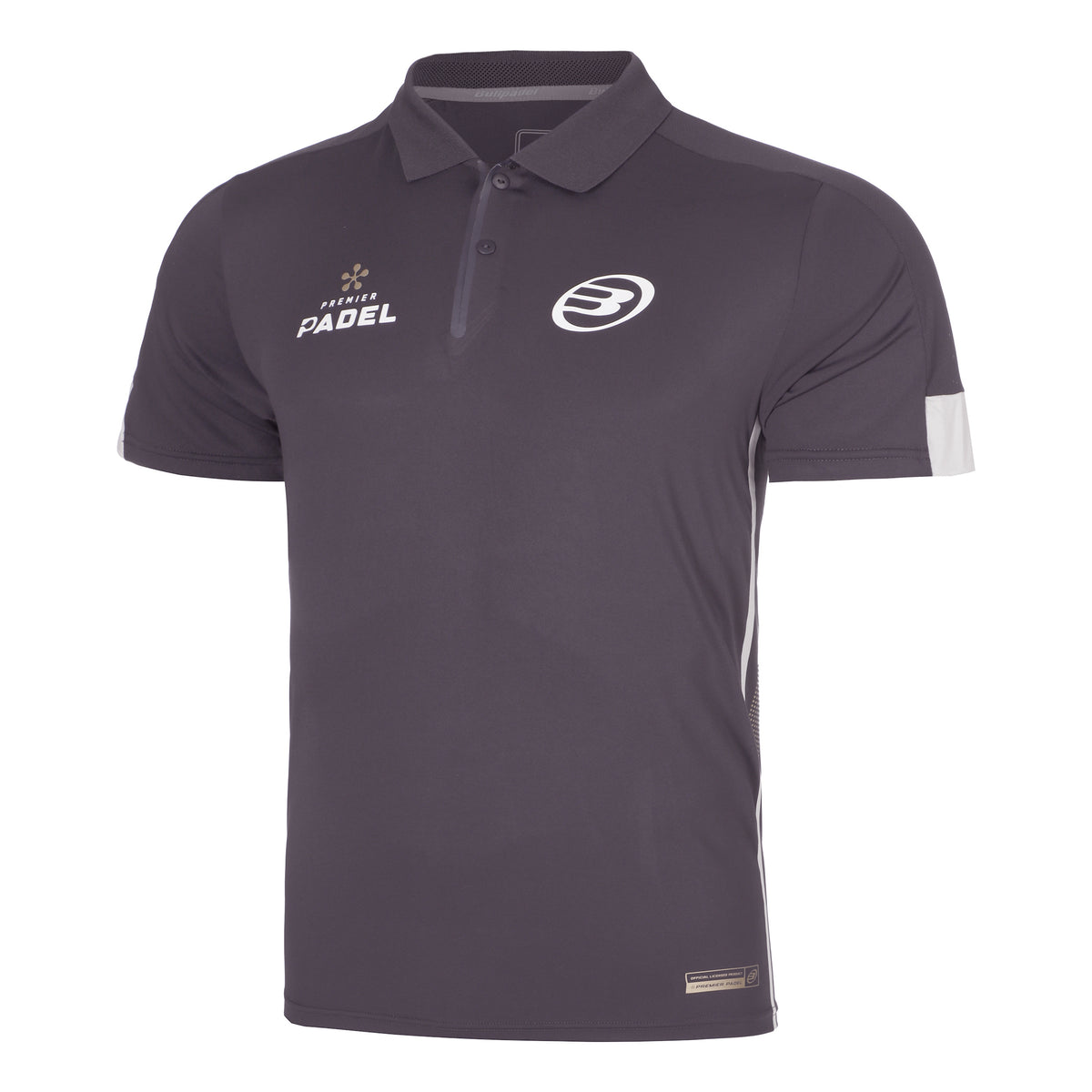 Bullpadel Bogue Polo Men - dark grey,