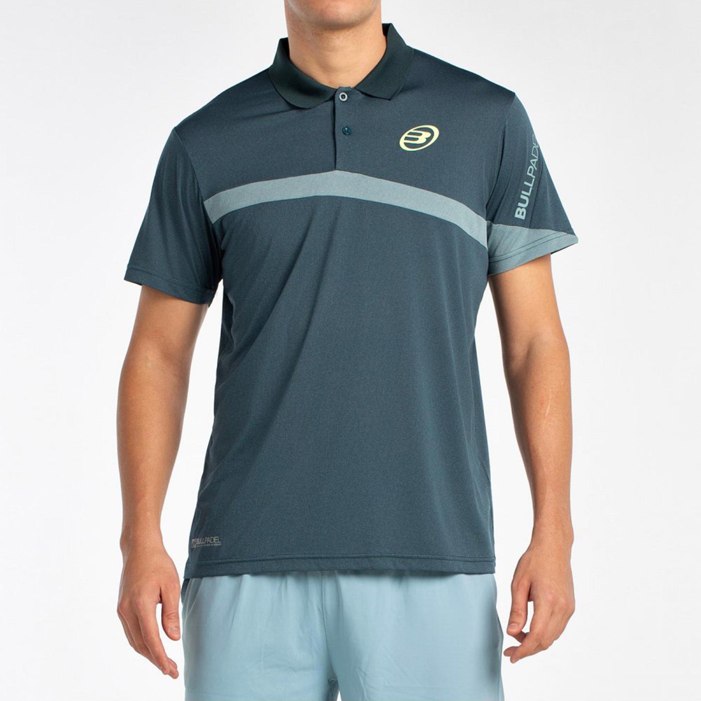 Bullpadel Lucir Polo Men-Petrol