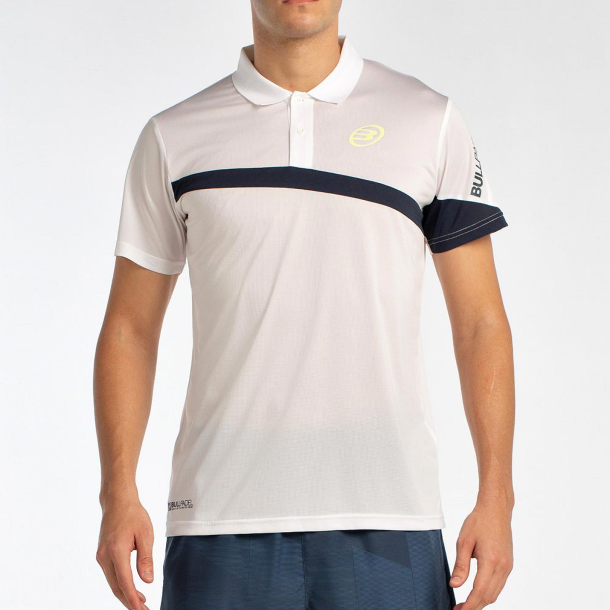 Bullpadel Lucir Polo Men-White