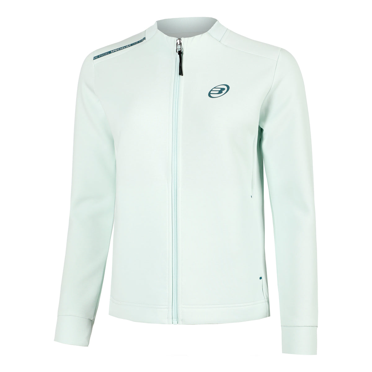 Bullpadel Acore Zip Hoodie Women-Mint