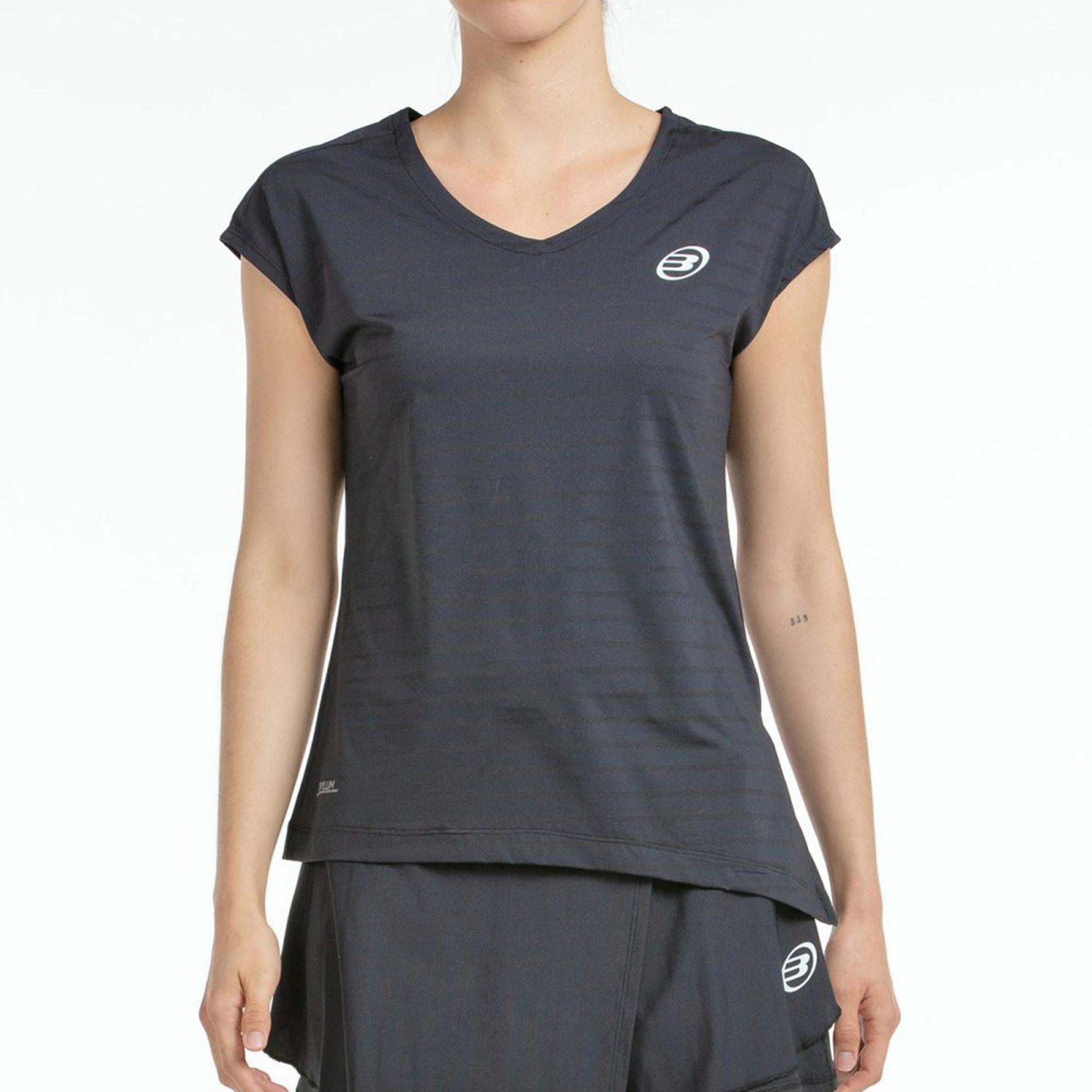 Bullpadel Adoros T-Shirt Damen-Schwarz
