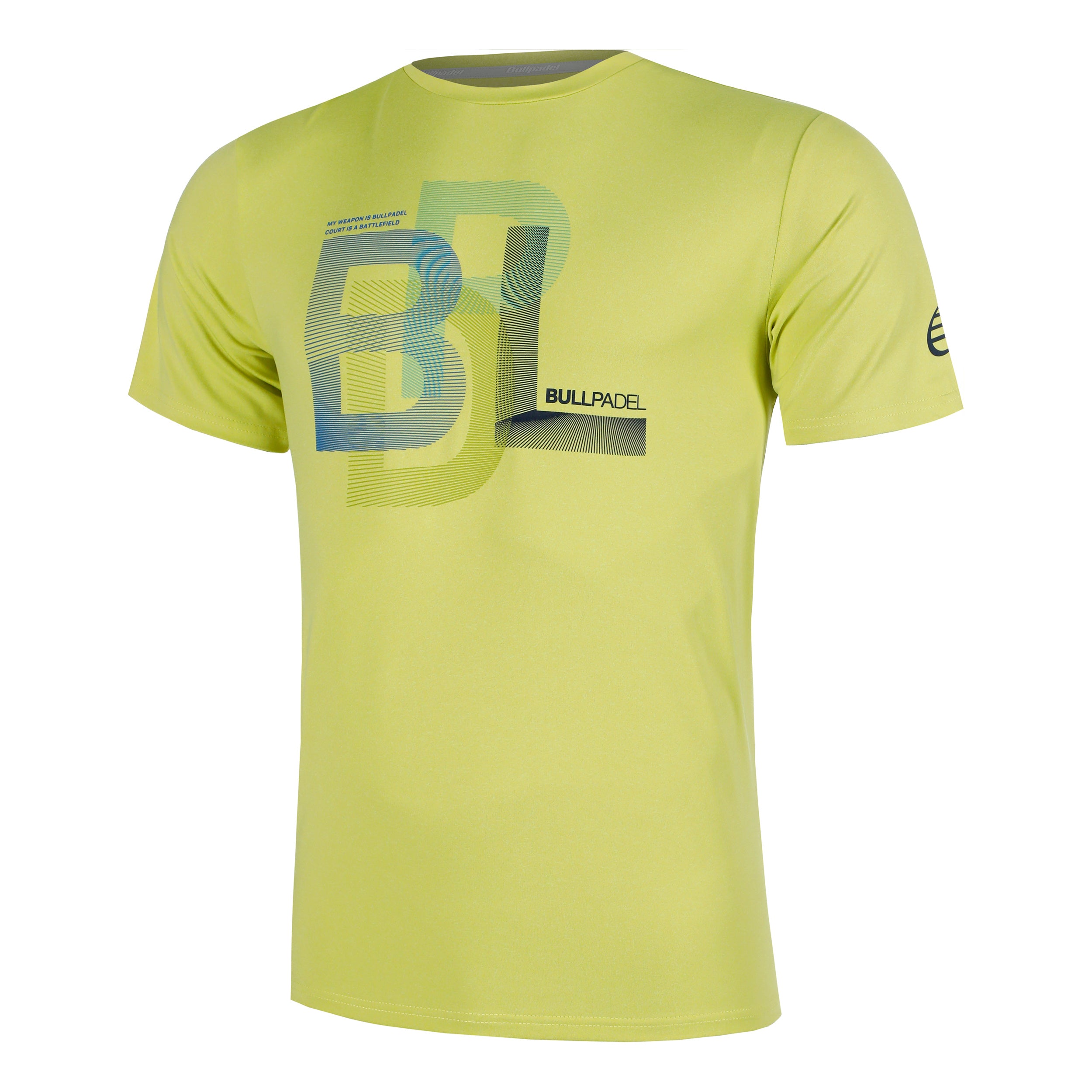 Bullpadel Bebas T-Shirt Men-Yellow