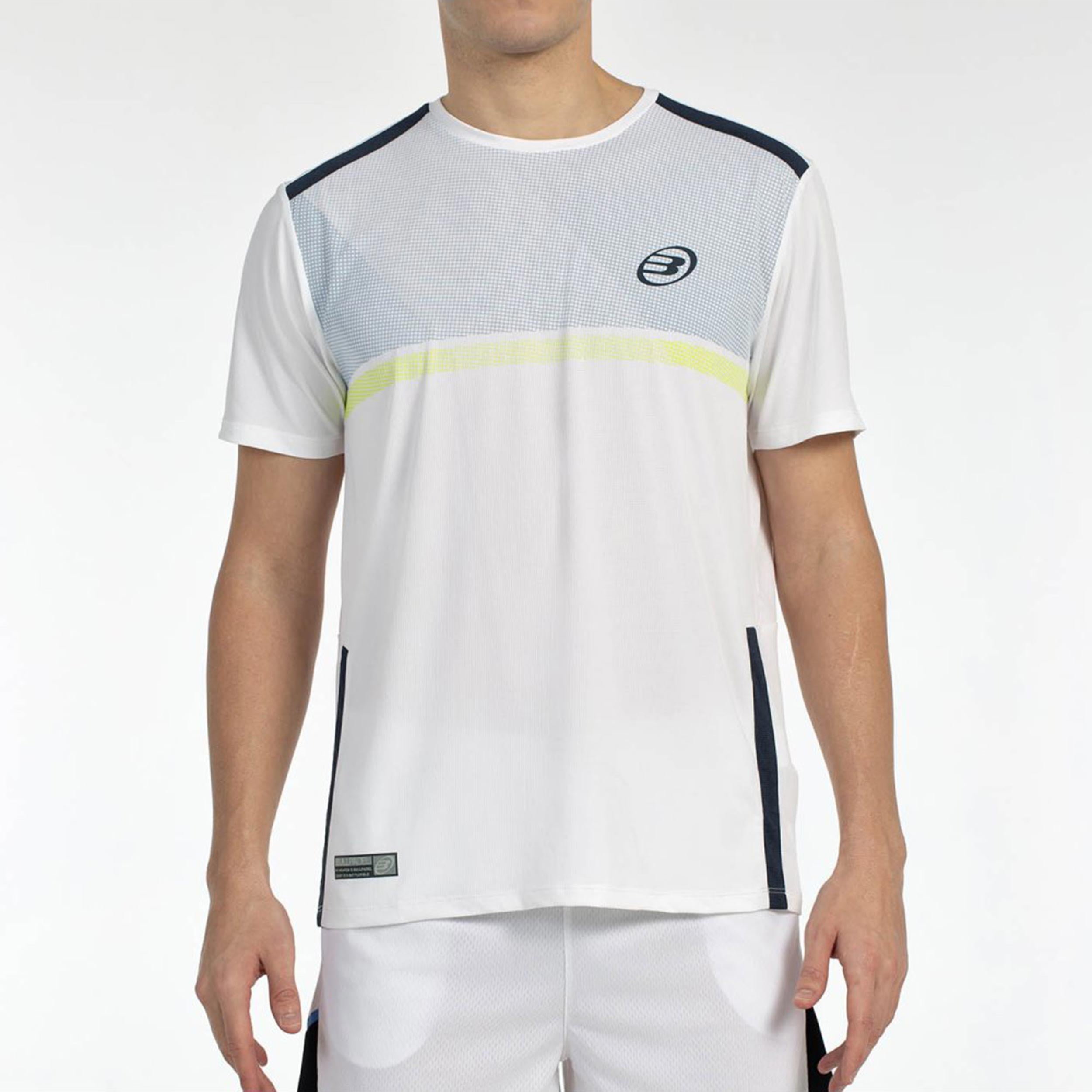 Bullpadel Bilao T-Shirt Men-White,Light Blue