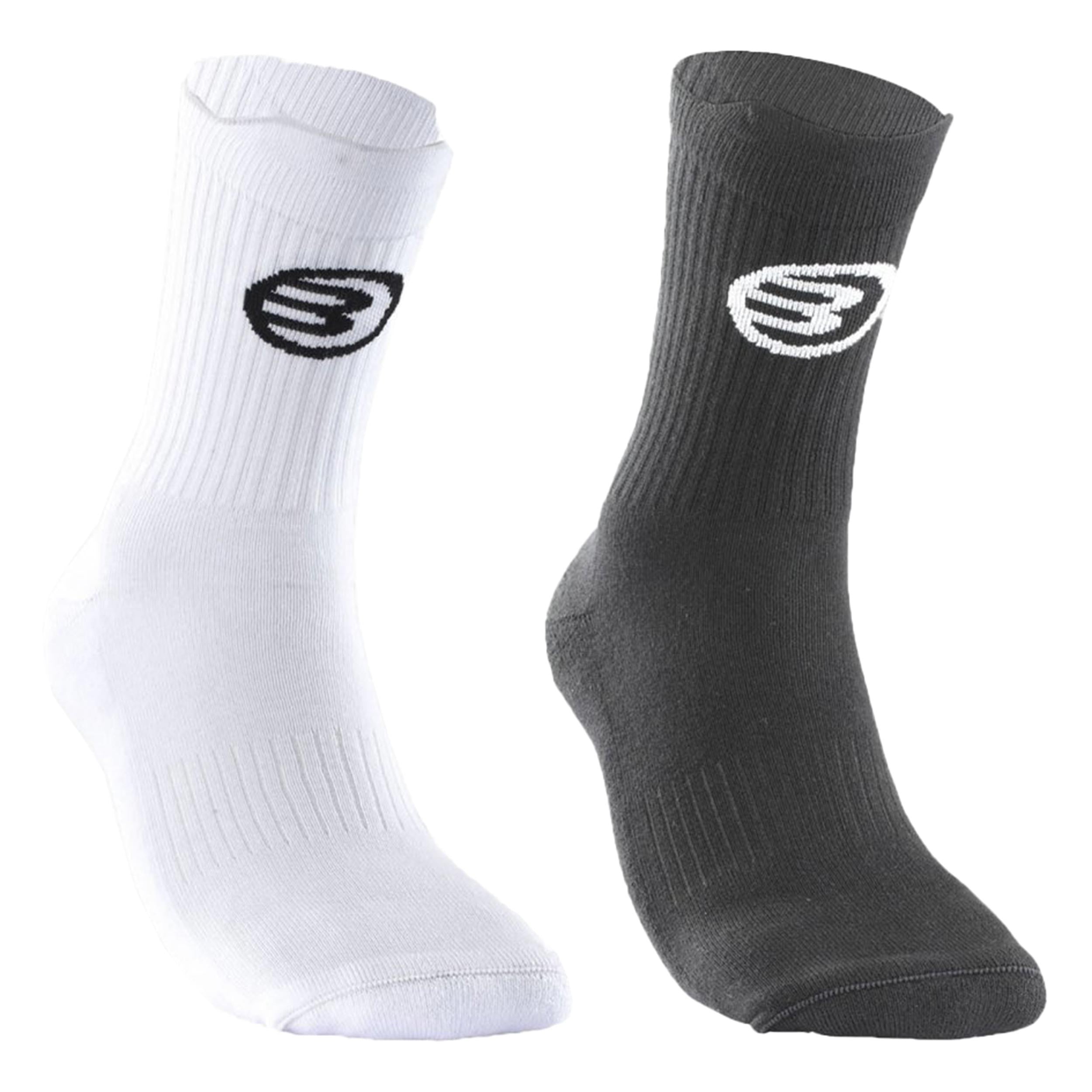 Bullpadel Bp253 (Pack 2) Sports socks Unisex - black, white