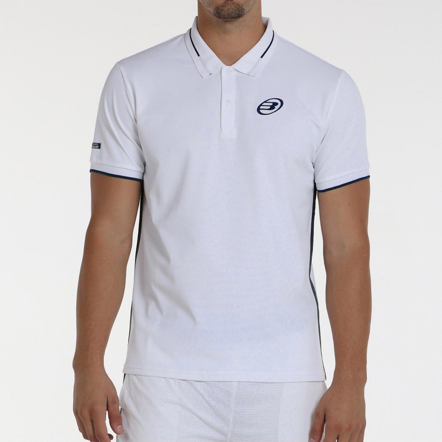 Bullpadel Leiro 25V Polo Men-White