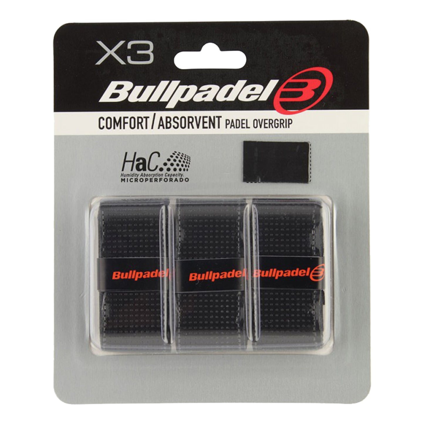 Bullpadel GB-1201 COMFORT ABSORBENT-Black