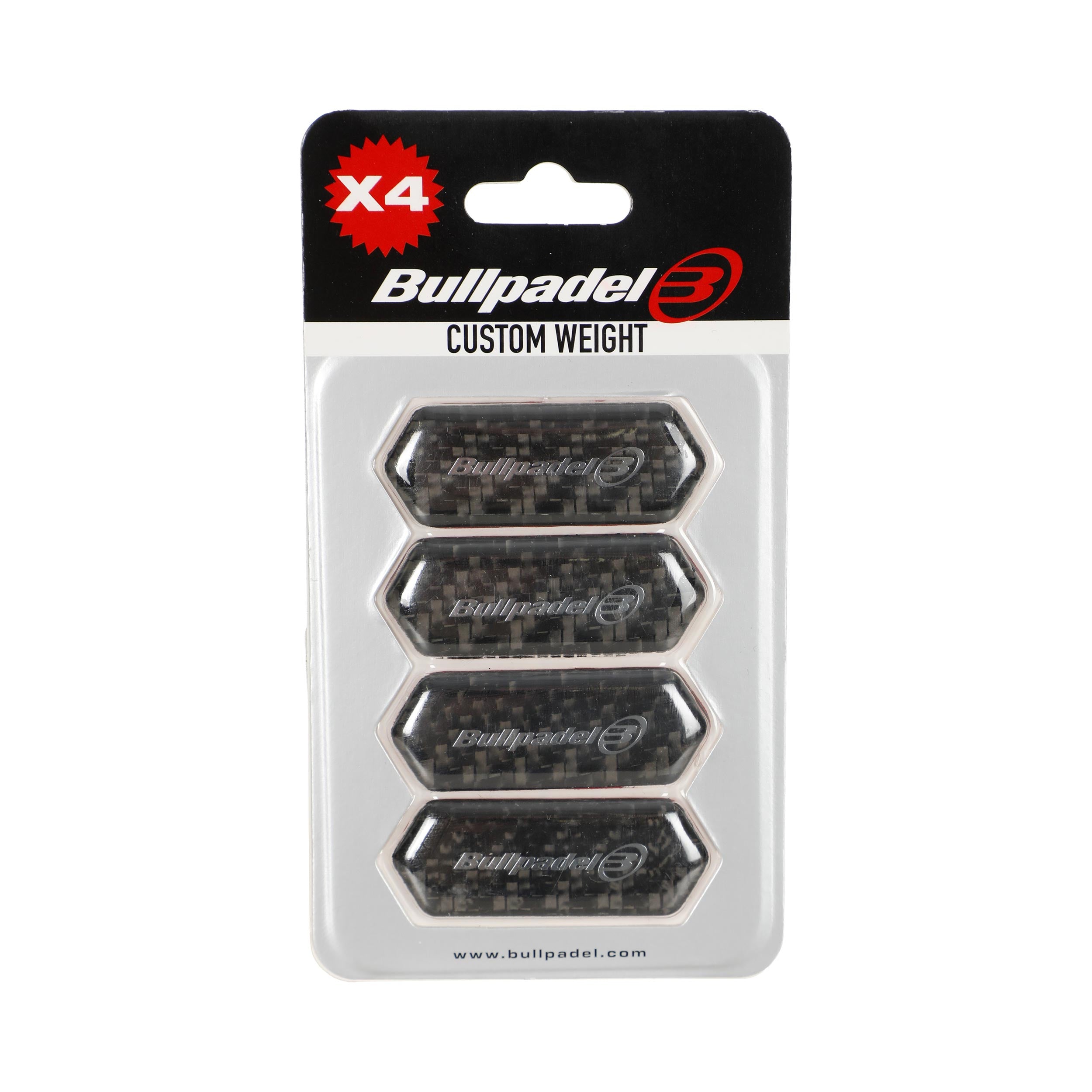 Bullpadel Protector Custom (4x3 gr.) Lead tape - black