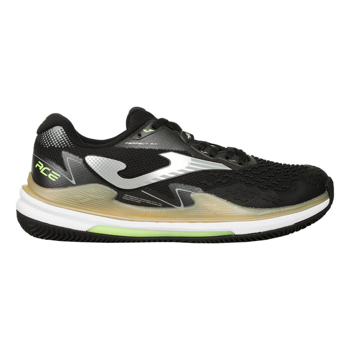 Joma Ace Clay court shoe Men - black, gold