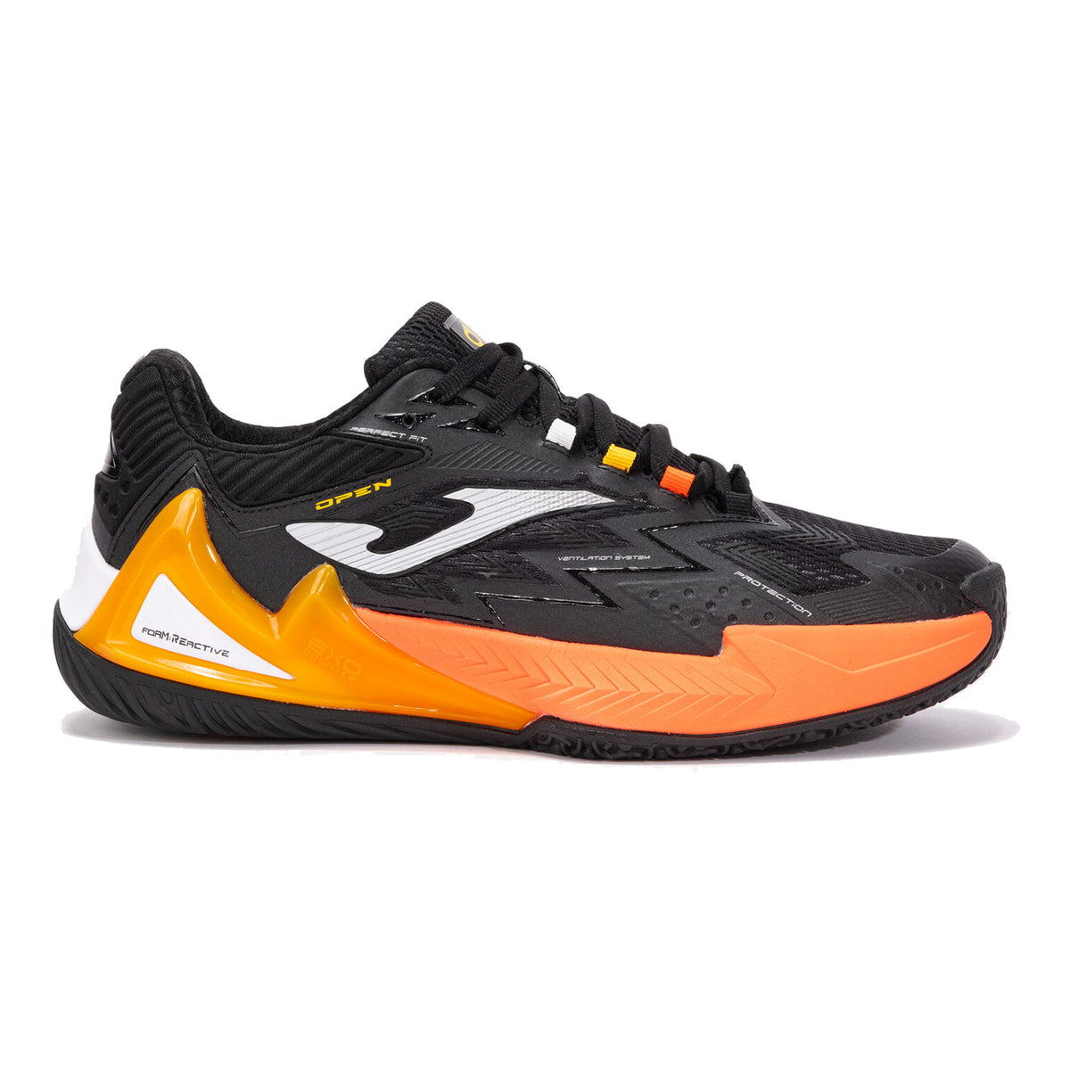 Joma Open Padel shoe Men - black, orange