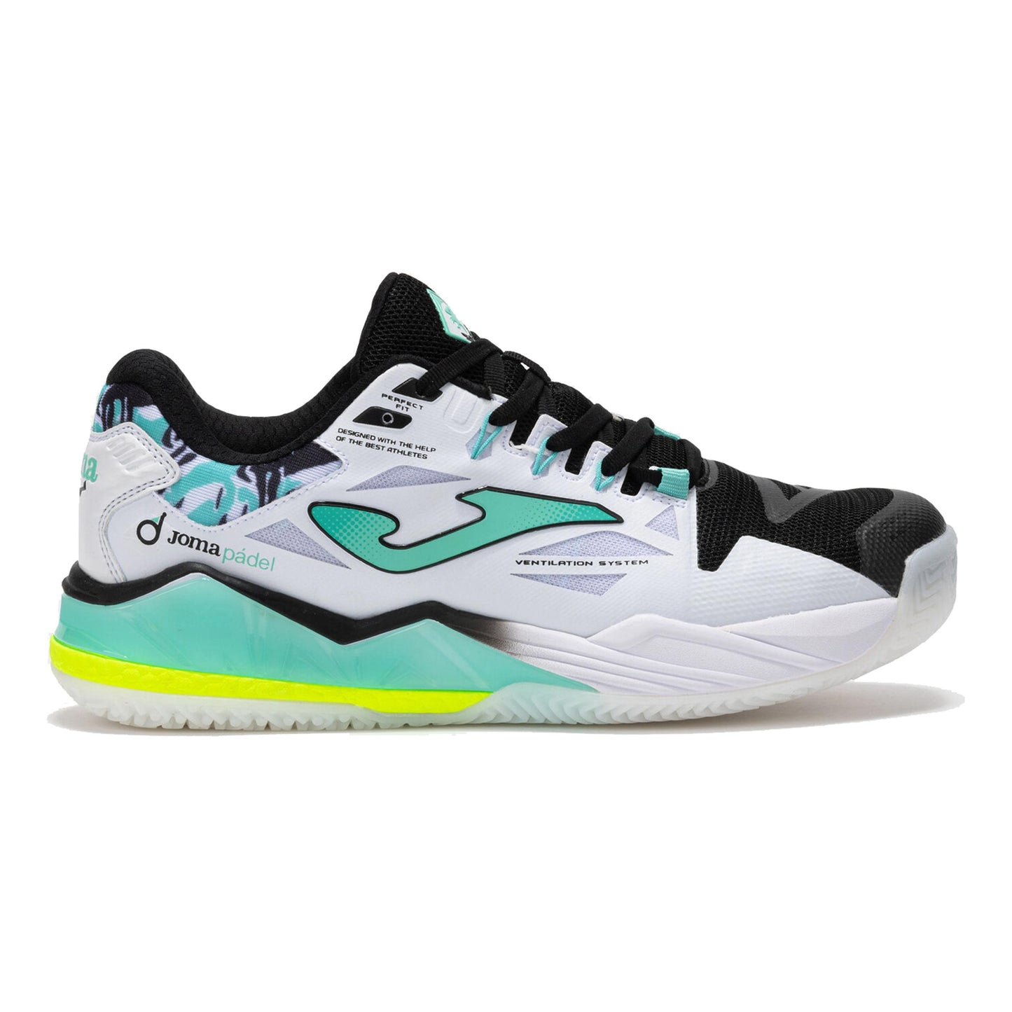 Joma Spin Padel shoe Men - white, black