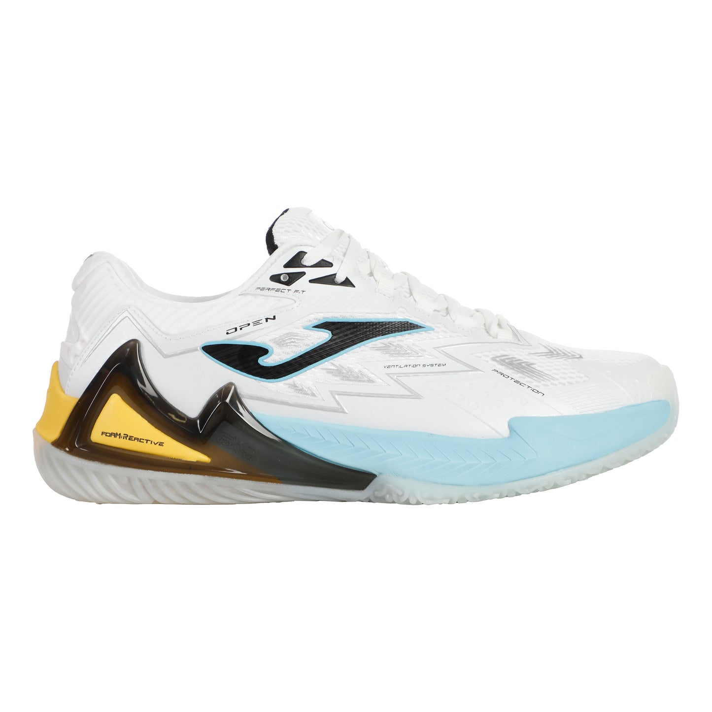 Joma Open Padel Shoe Men-White,Black