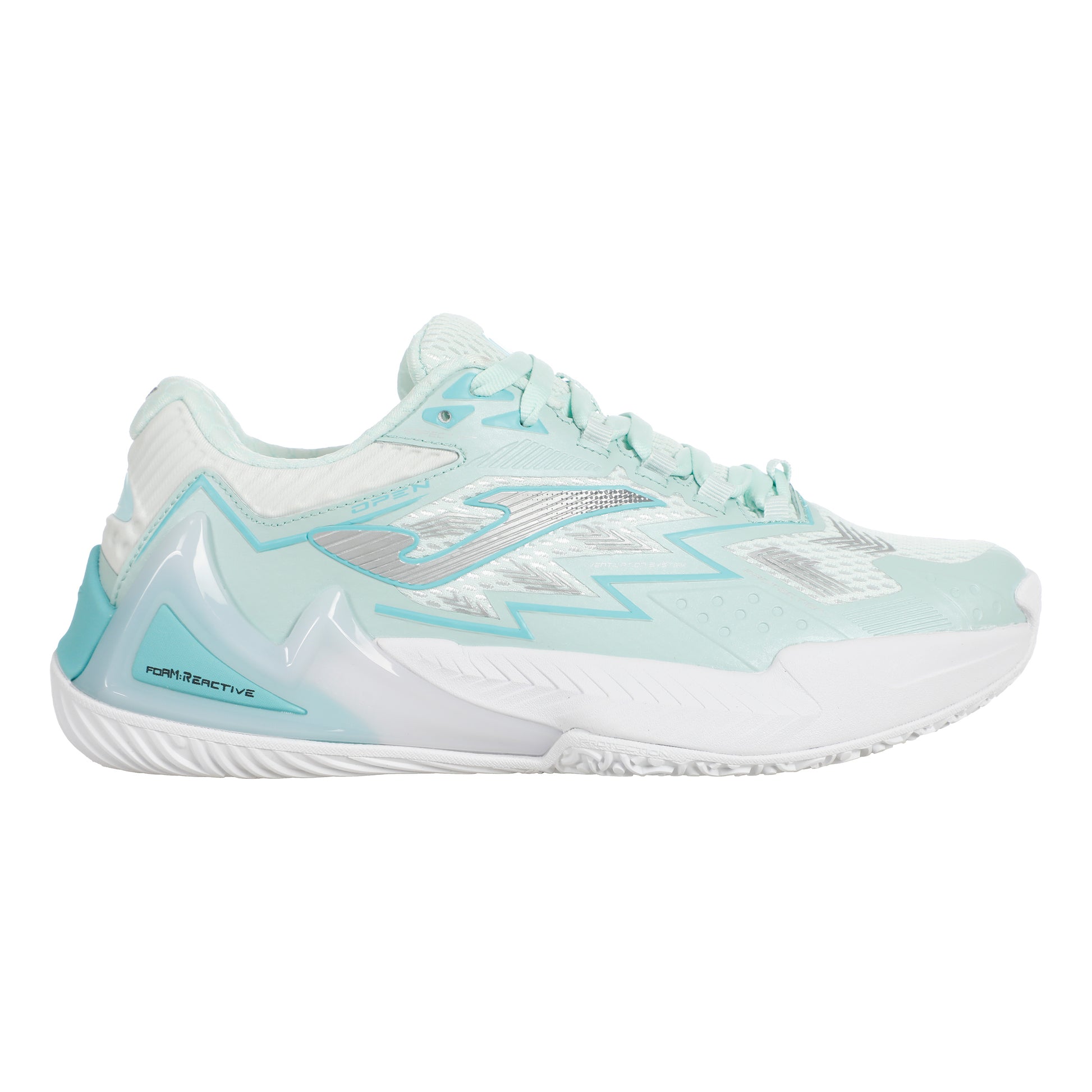 Joma Open Padel Shoe Women-Green,White