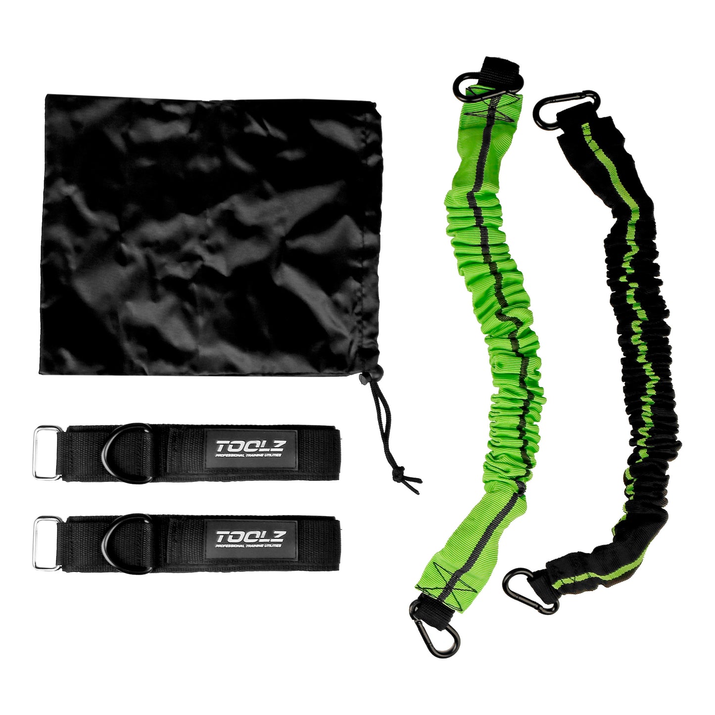 TOOLZ Pro Leg Toner Trainingshilfe-Schwarz,Grün