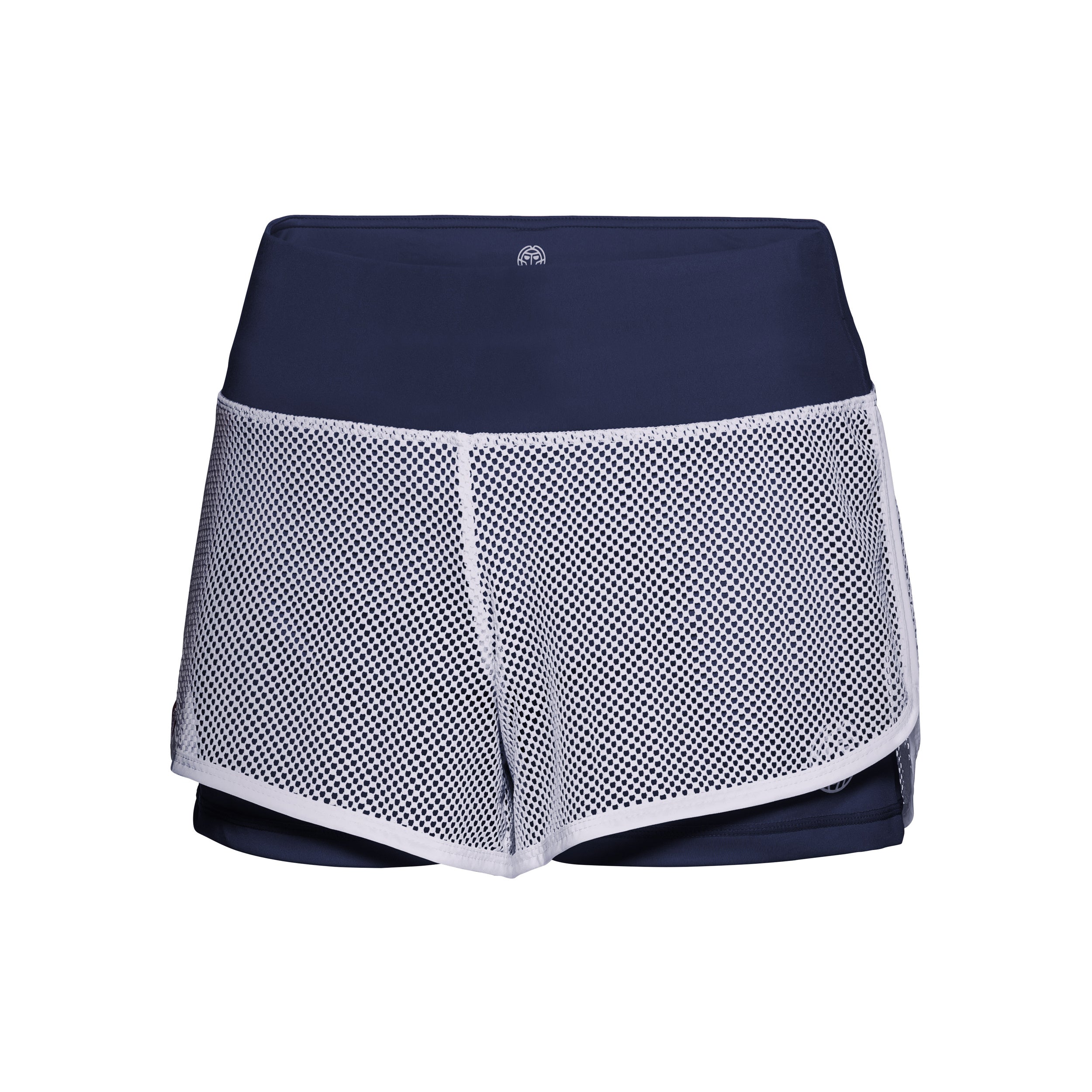 BIDI BADU Efia Tech (2in1) Shorts Women-Dark Blue,White