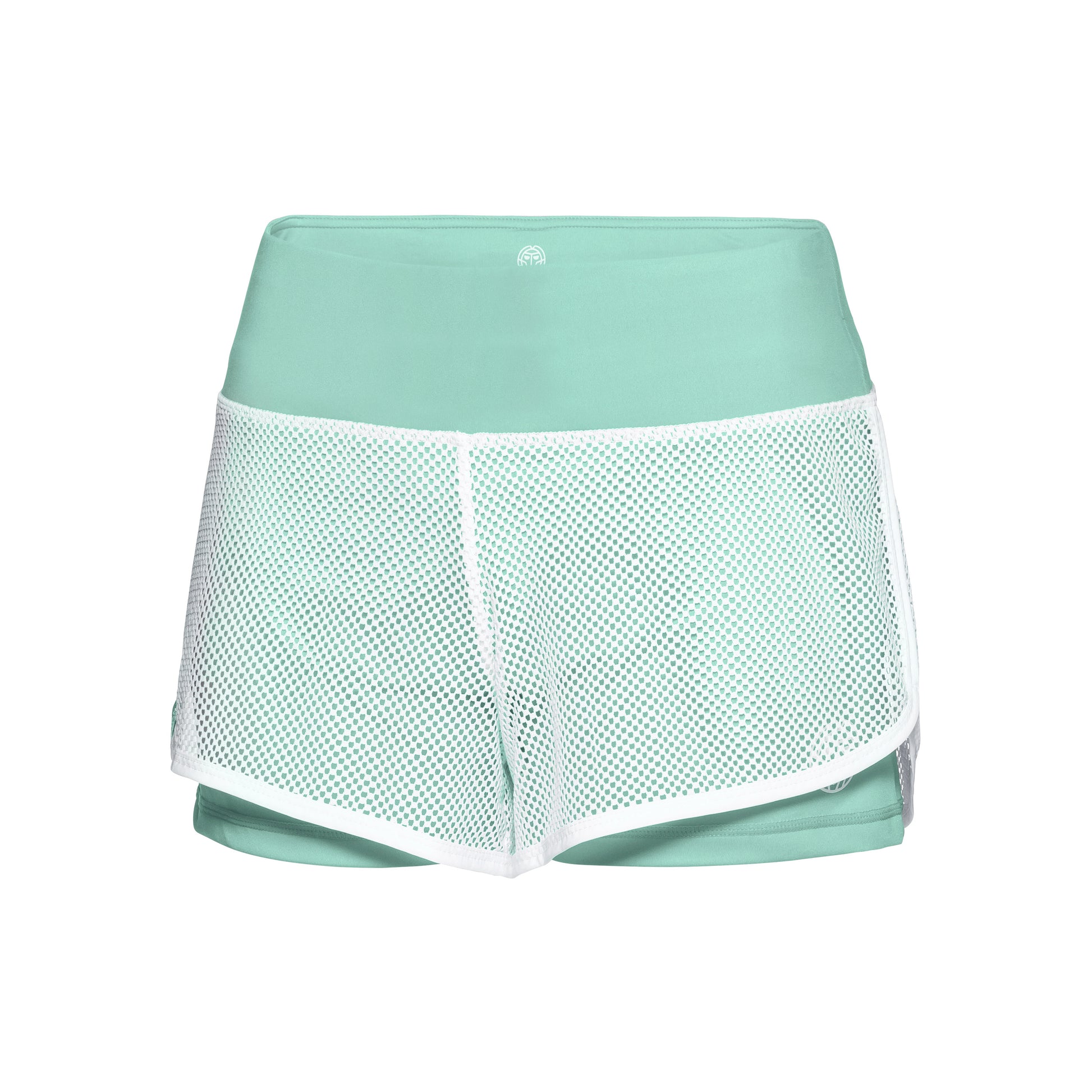 BIDI BADU Efia Tech (2in1) Shorts Damen-Mint,Weiß