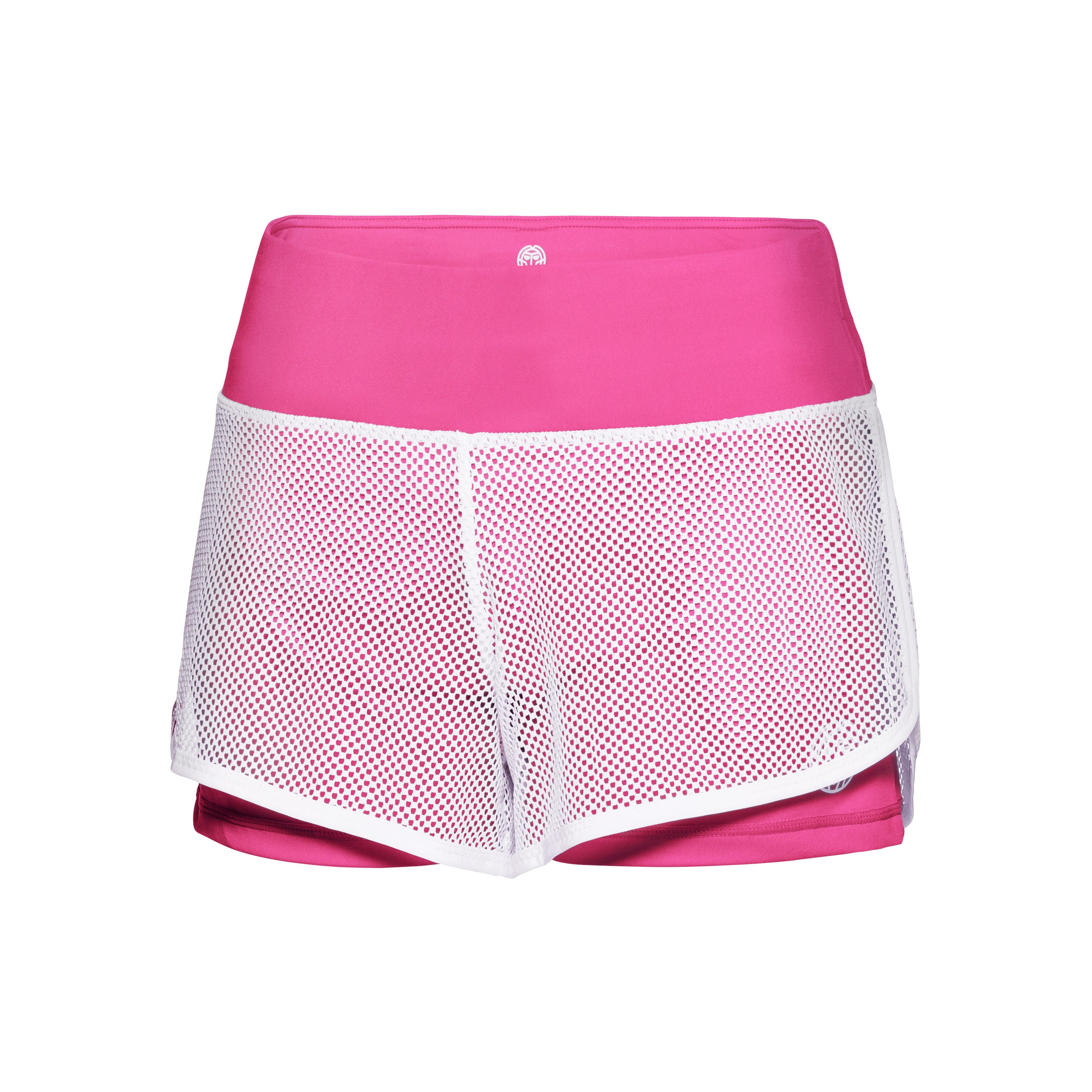 BIDI BADU Efia Tech (2in1) Shorts Damen-Pink,Weiß