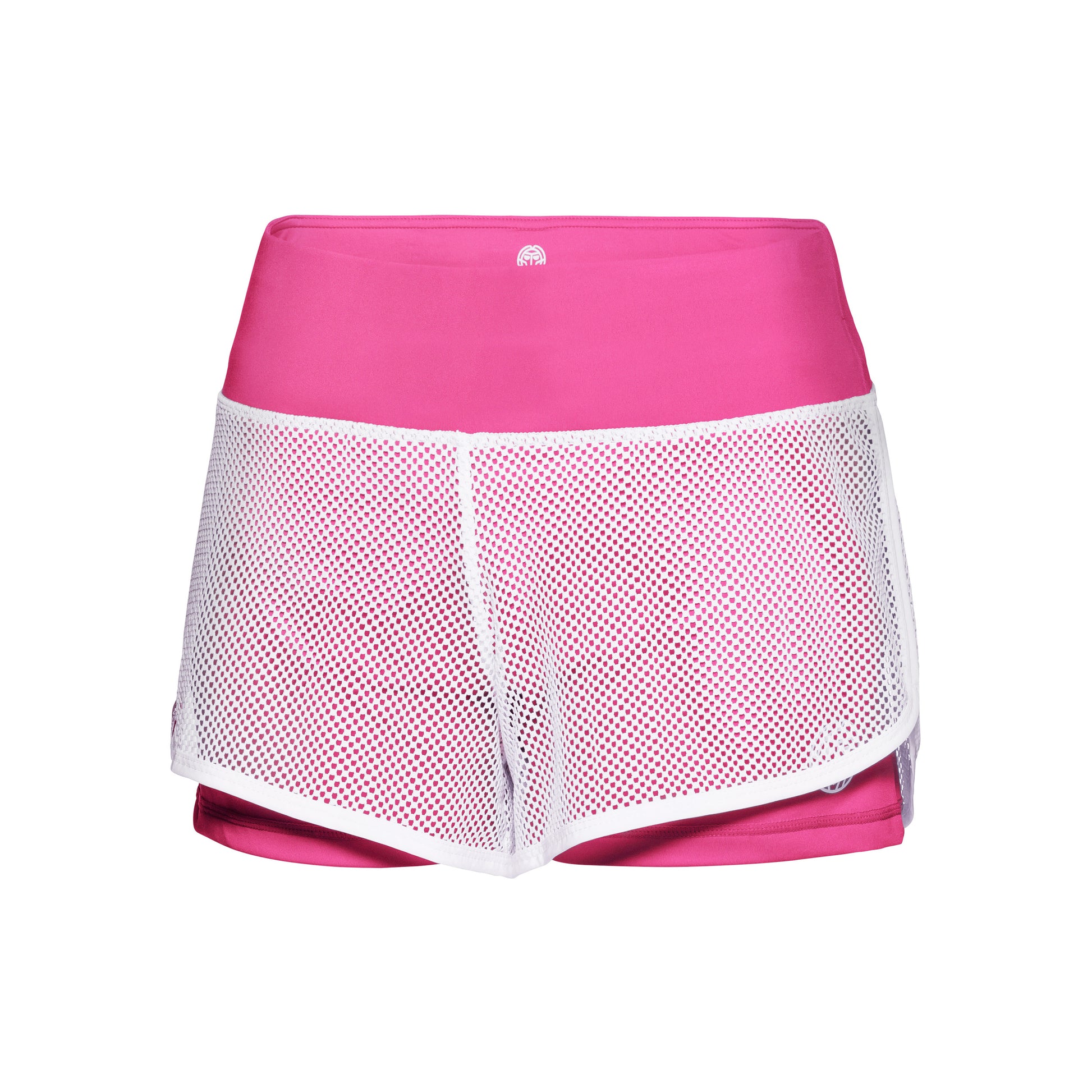 BIDI BADU Efia Tech (2in1) Shorts Damen-Pink,Weiß