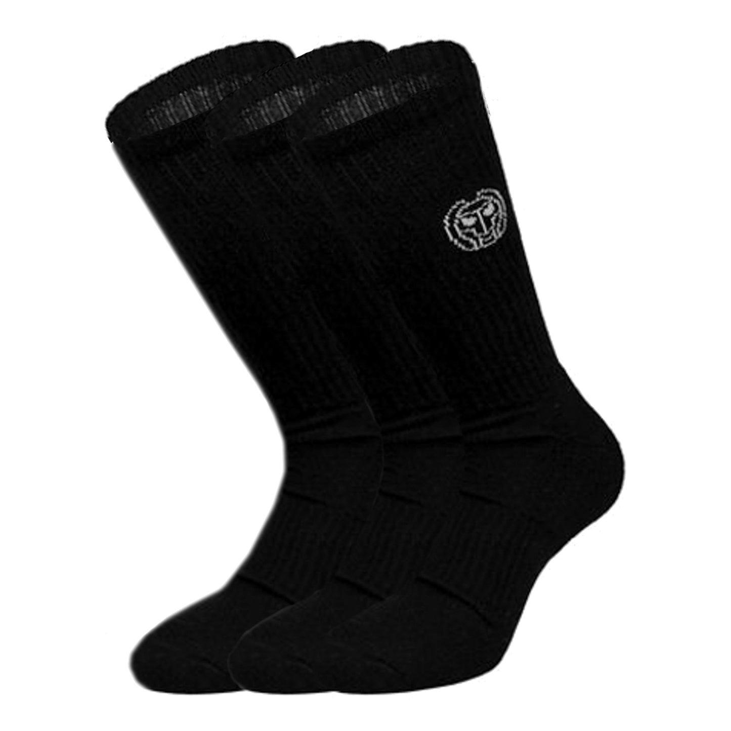 BIDI BADU Tamio Tech Crew Sports Socks 3 Pack-Black,White