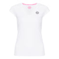 Bella 2.0 Tech V-Neck T-Shirt Damen - weiß, schwarz