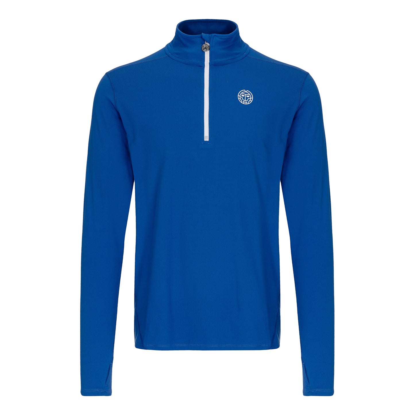 BIDI BADU Zac Tech Long Sleeve Men-Petrol,White