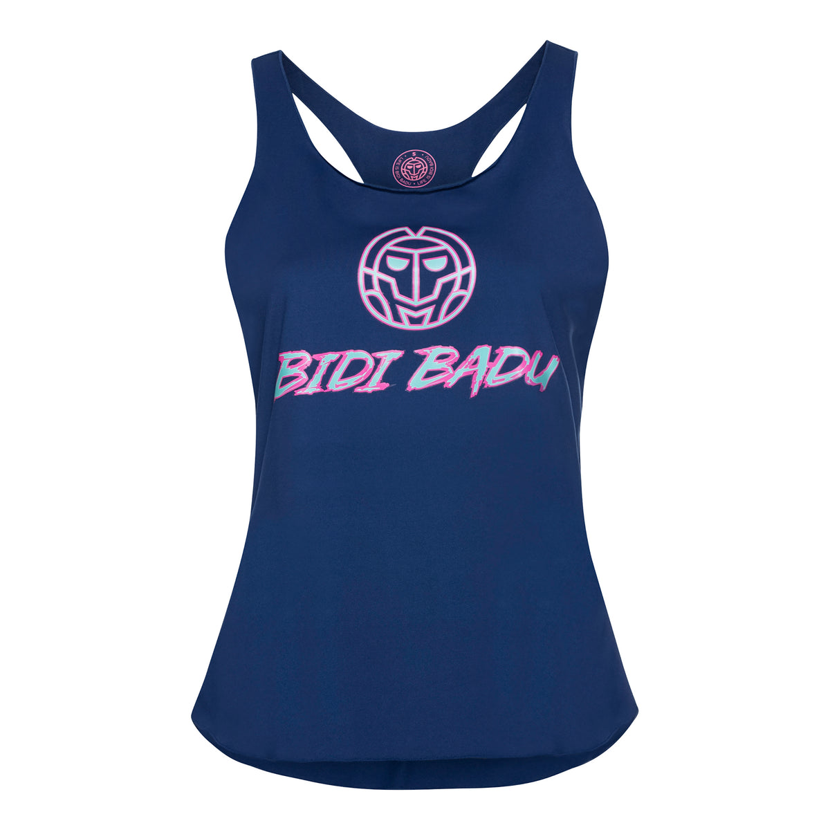 BIDI BADU Heba Basic Logo Tank-Top Damen - dunkelblau, pink