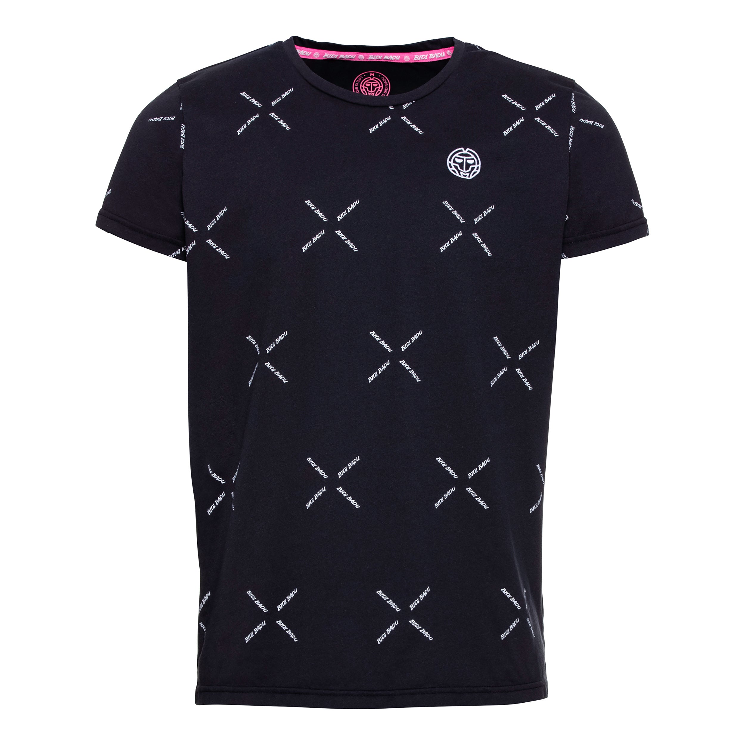 BIDI BADU Lifestyle T-Shirt Men - black, pink