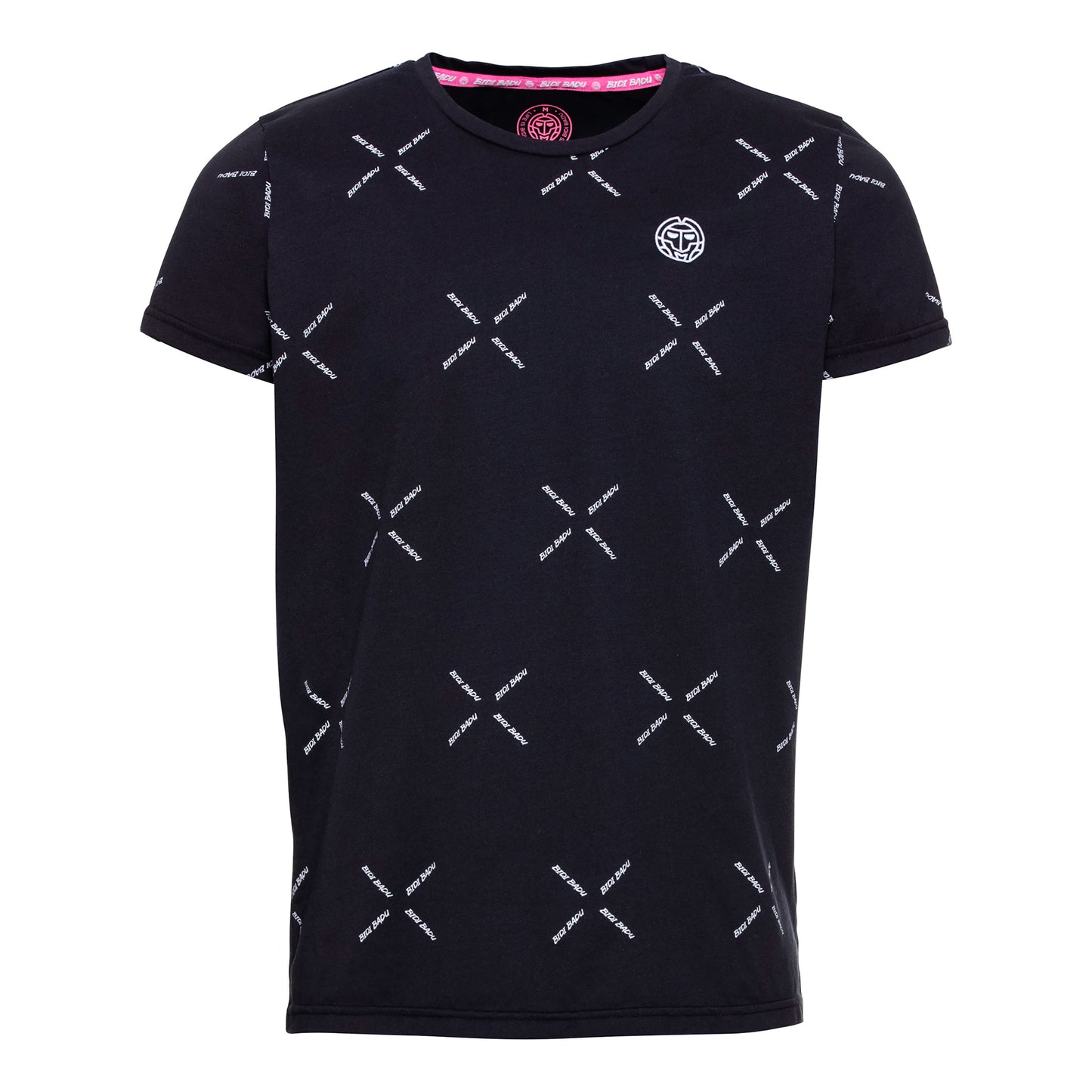 BIDI BADU Lifestyle T-Shirt Men - black, pink