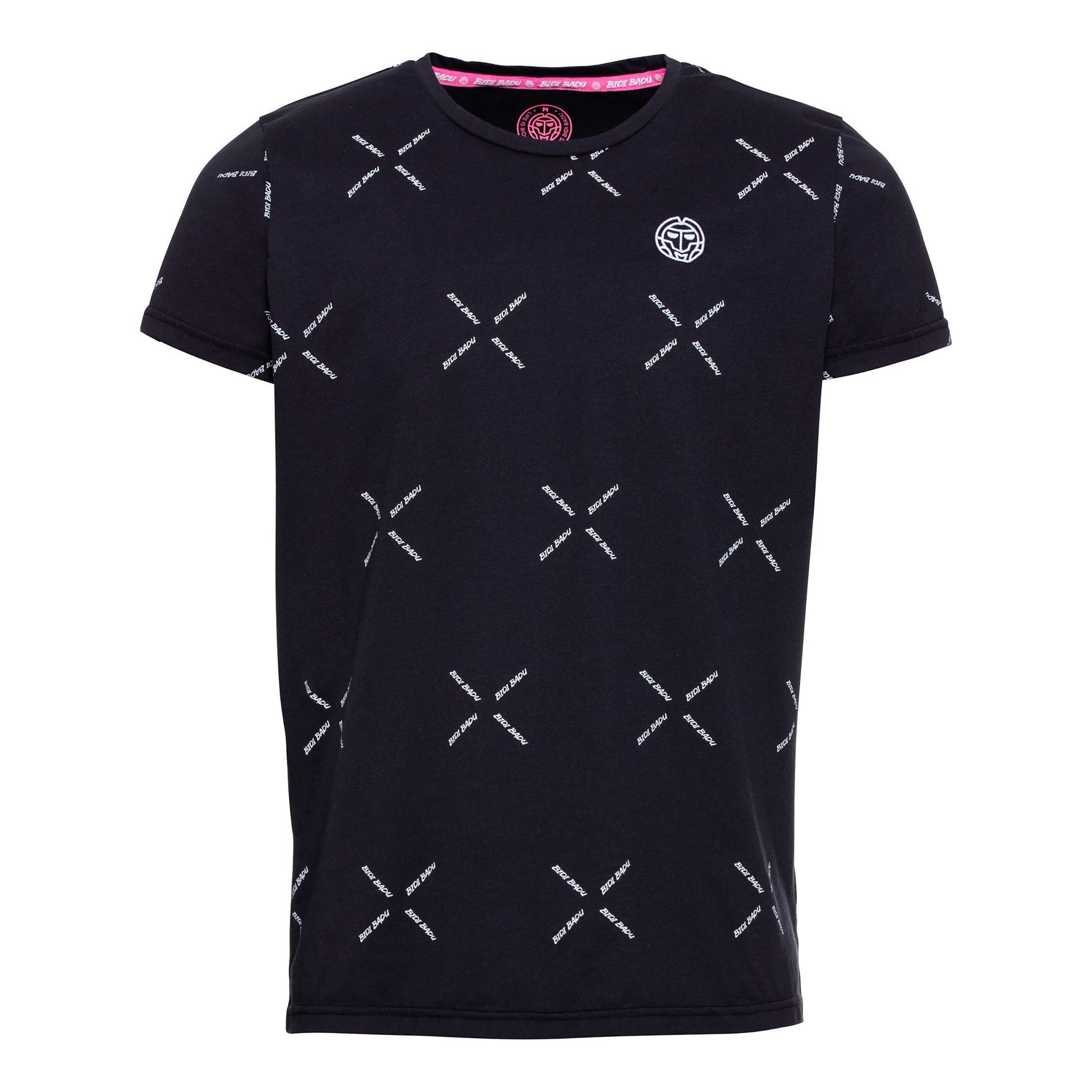 BIDI BADU Lifestyle T-Shirt Men - black, pink